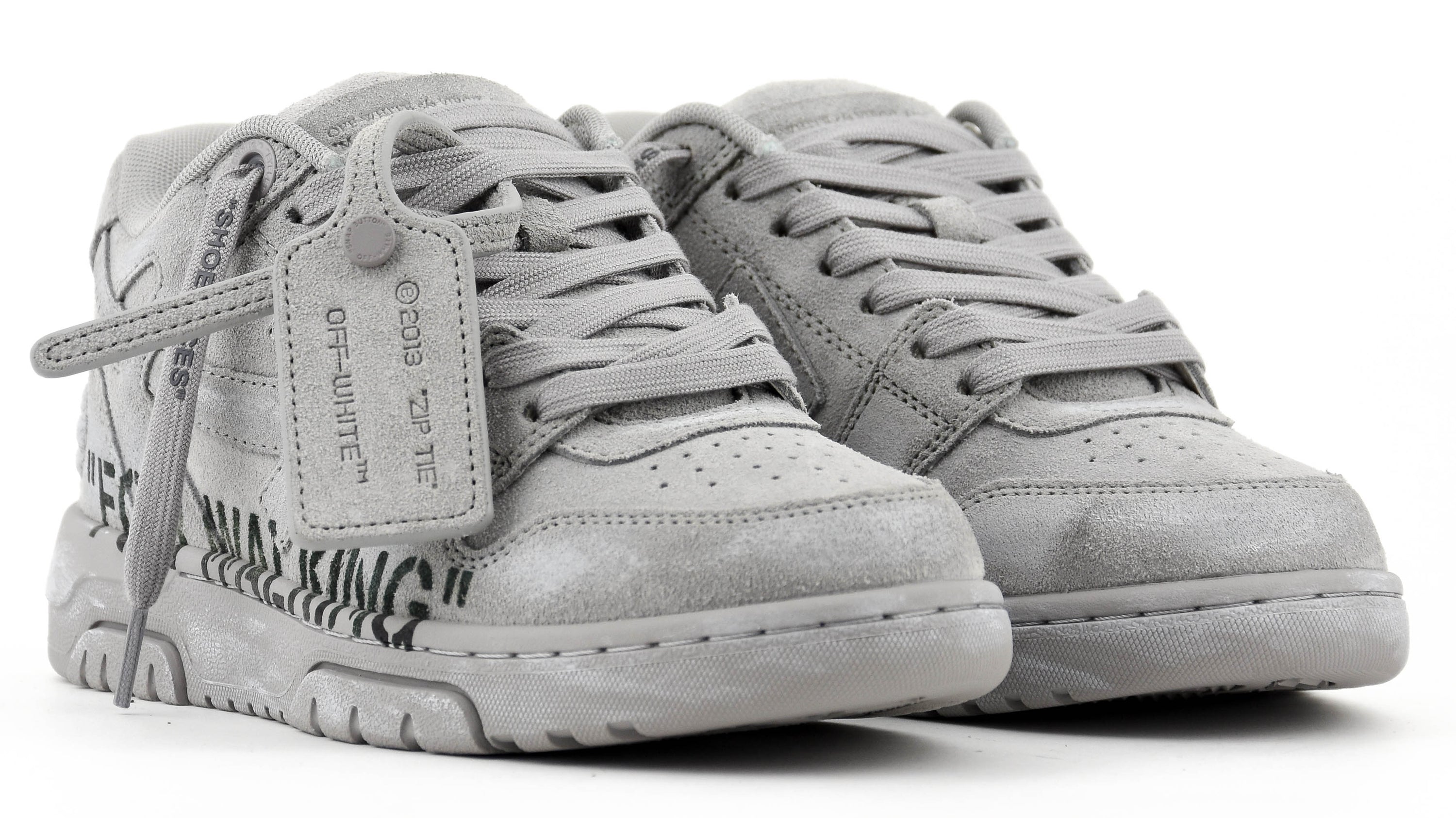 OFFWHITE OUT OF OFFICE GREY FOR WALKING