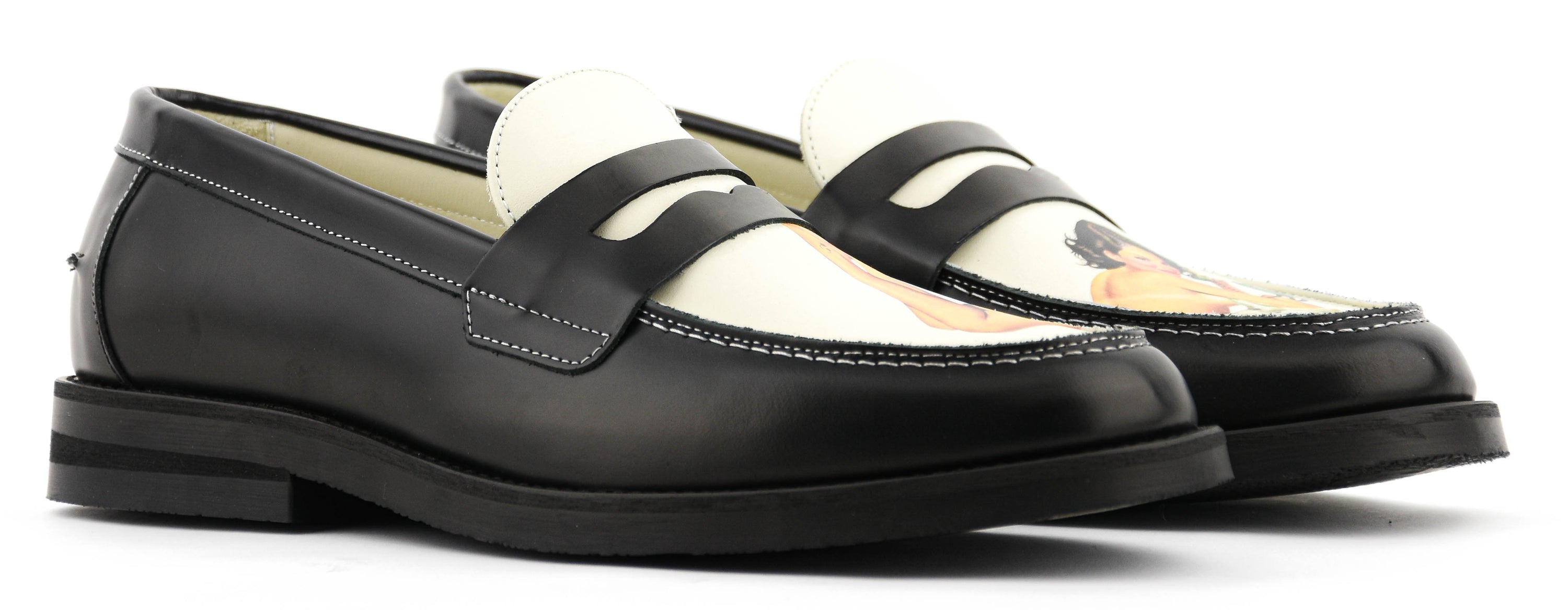 DUKE &DEXTER  WILDE PIN-UP PENNY LOAFER