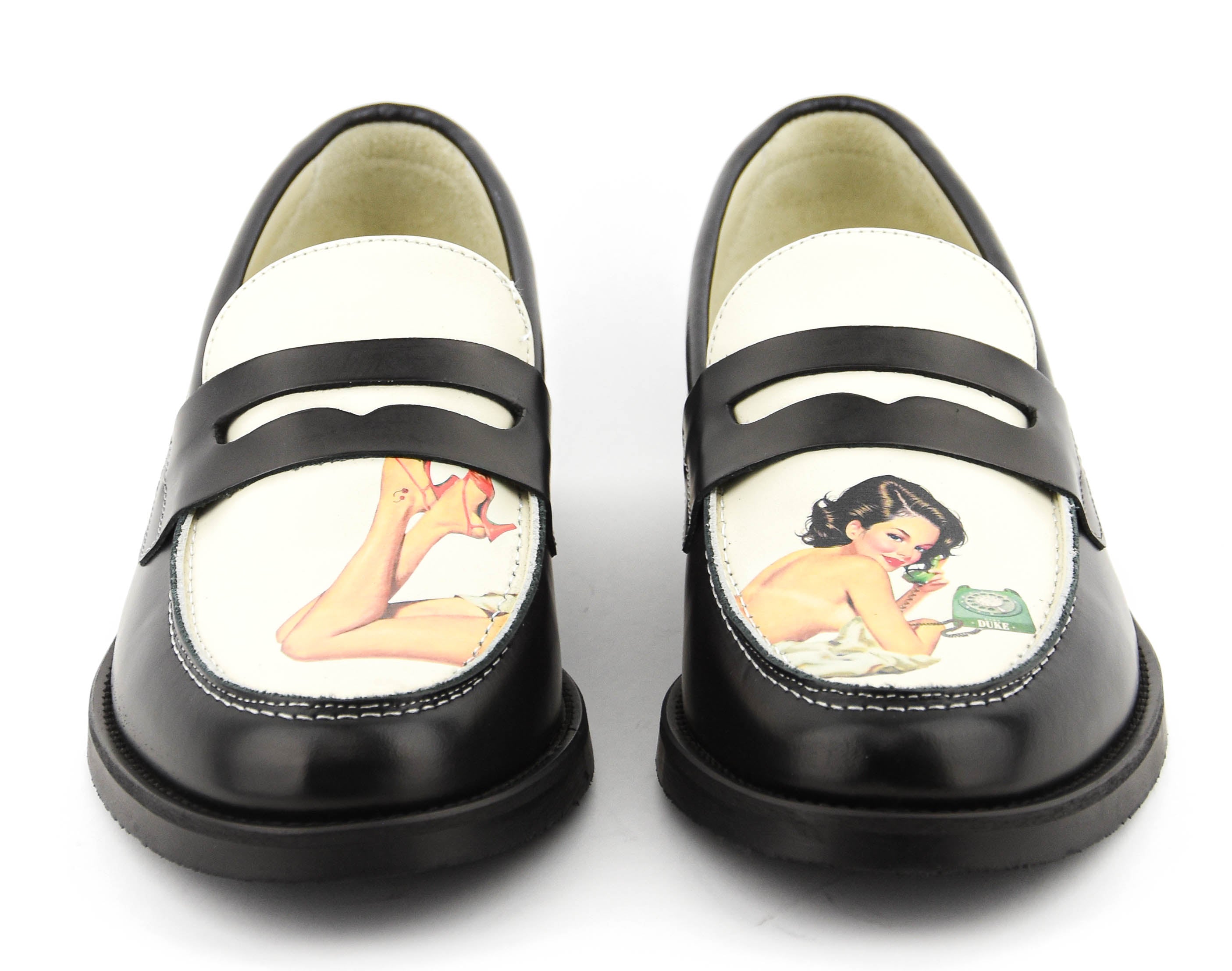 DUKE &DEXTER  WILDE PIN-UP PENNY LOAFER