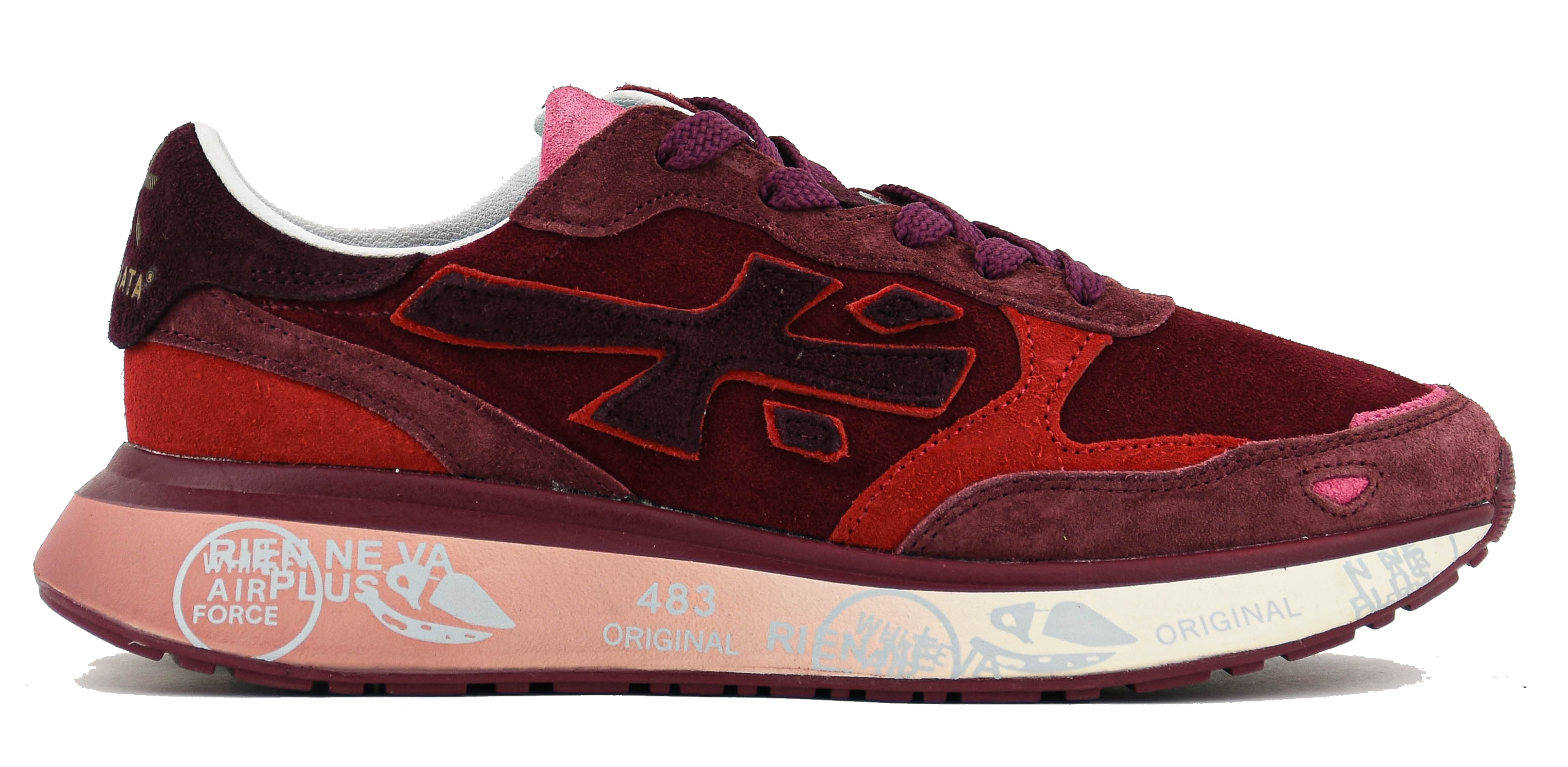 PREMIATA LAURYN SNEAKER RED