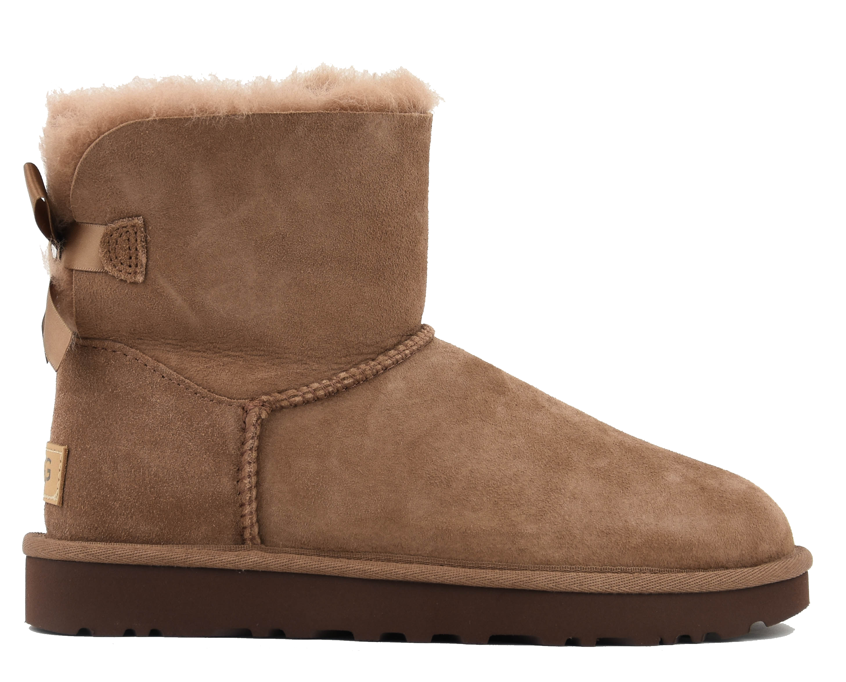 UGG MINI BAILEY BOW II ROCKY OAK