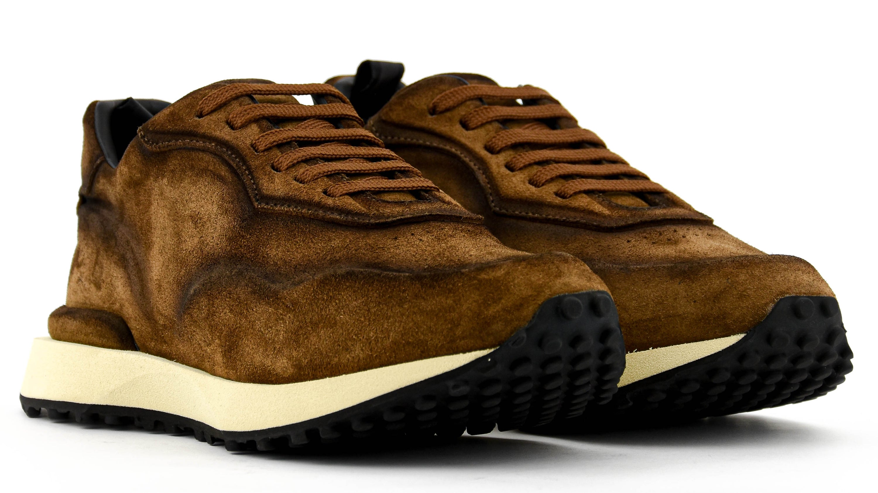 OFFICINE CREATIVE KENYAN SNEAKER CACHEMIR BROWN