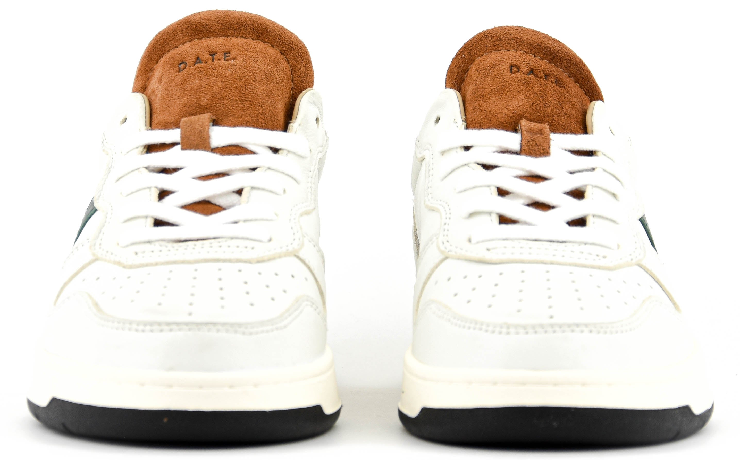 DATE COURT 2.0 VINTAGE WHITE CUOIO