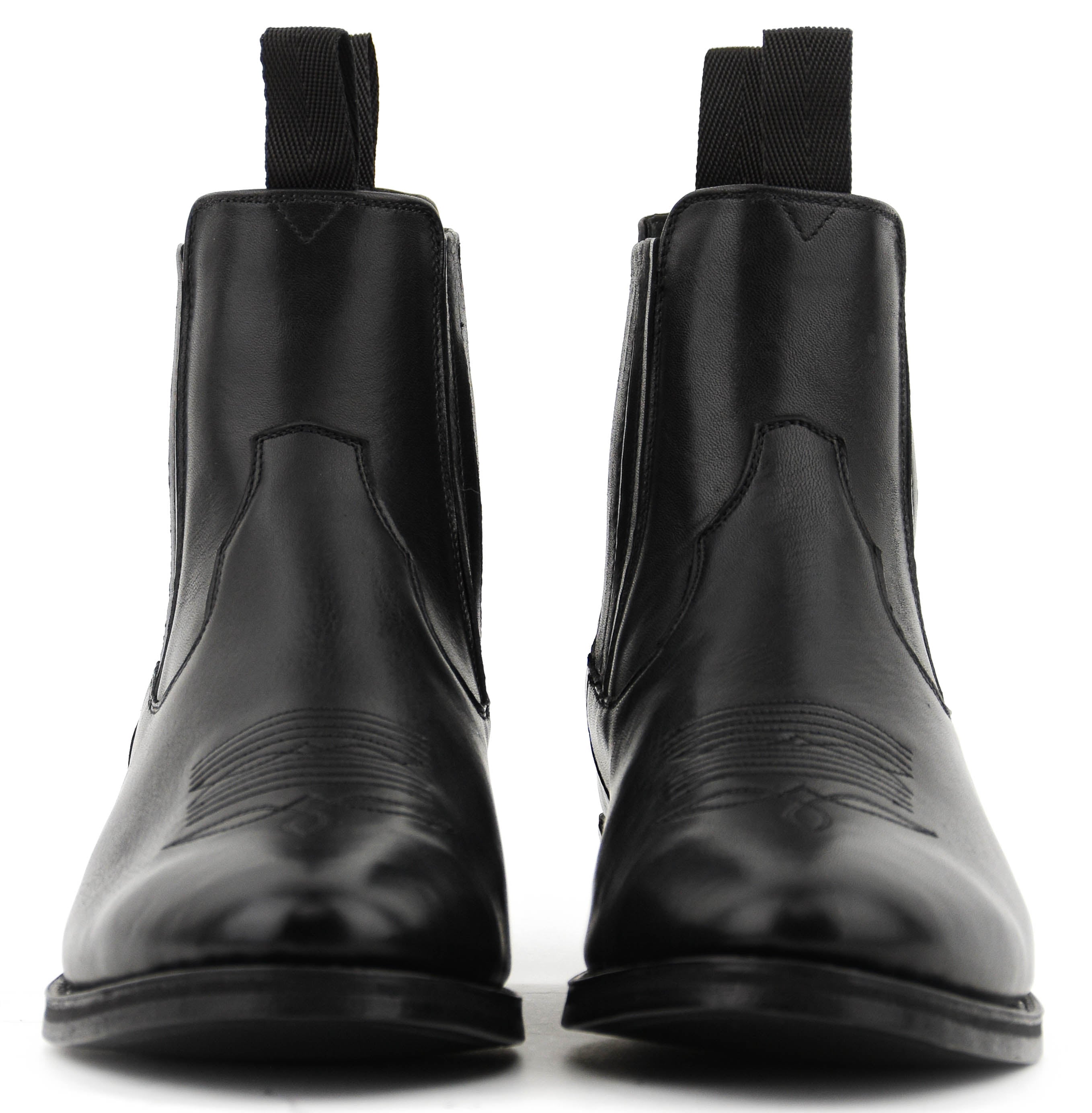 PAUL WARMER GAUCHO CHELSEA BOOT BLACK