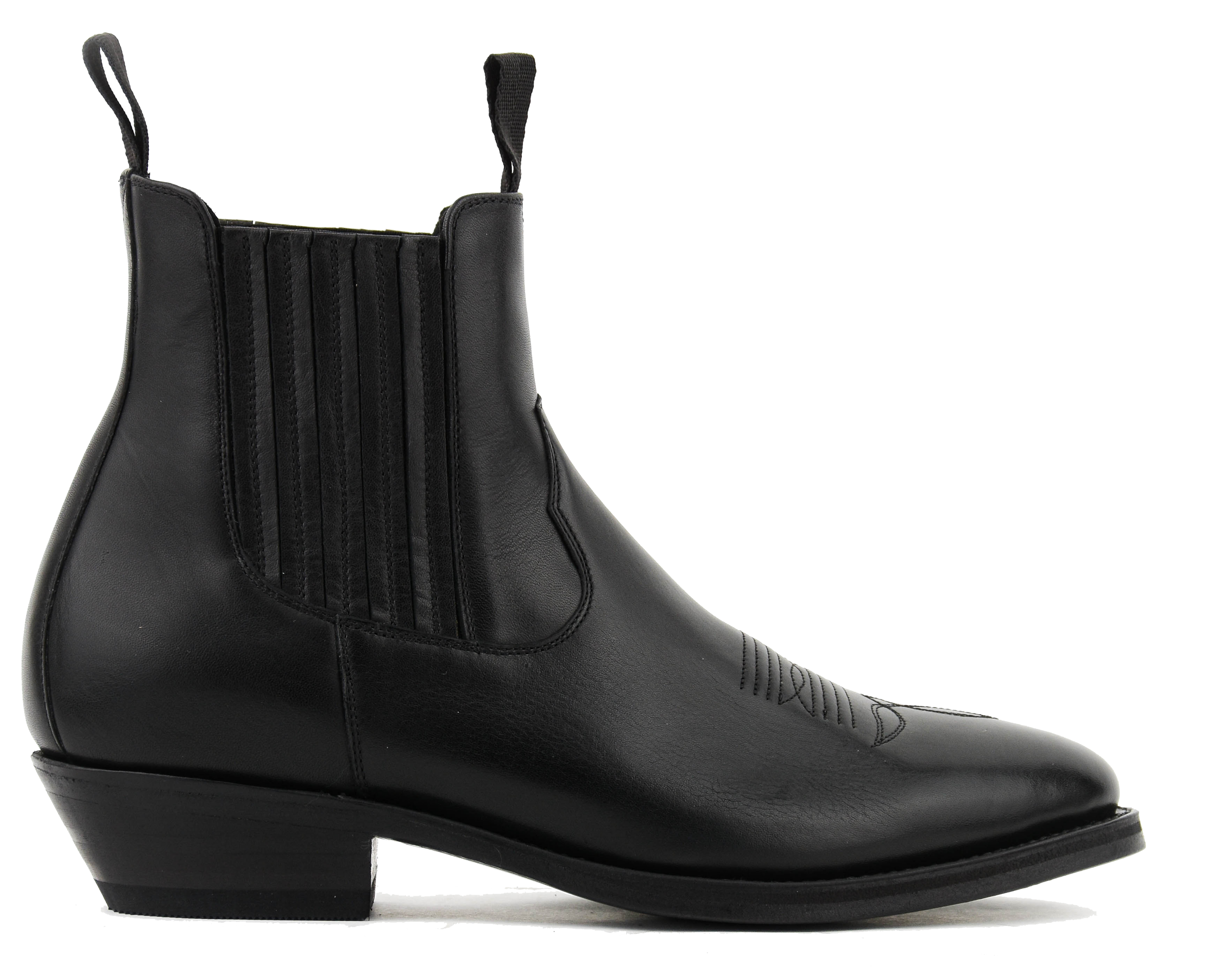 PAUL WARMER GAUCHO CHELSEA BOOT BLACK