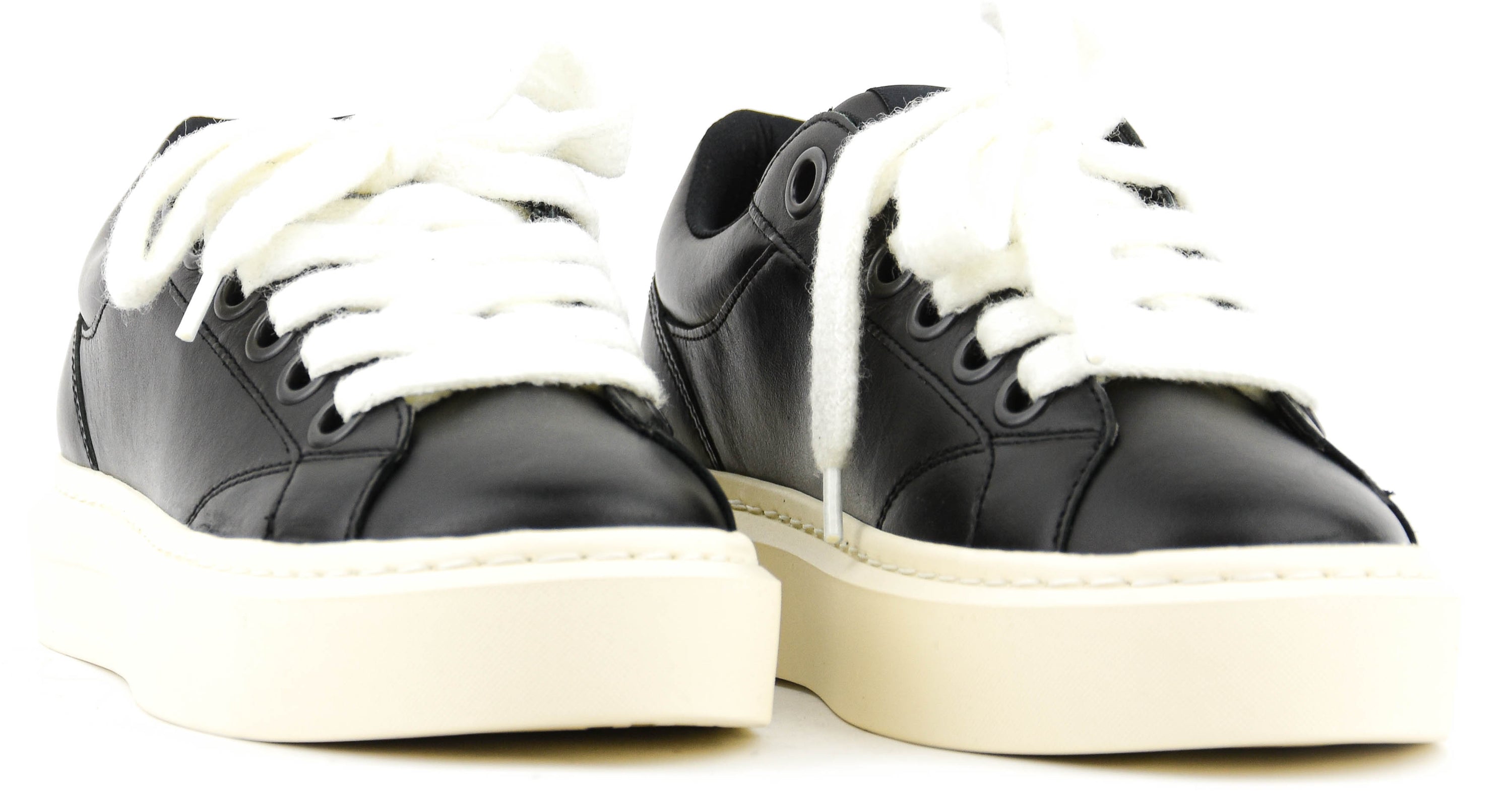 CLEENS ACE NOIR SNEAKER