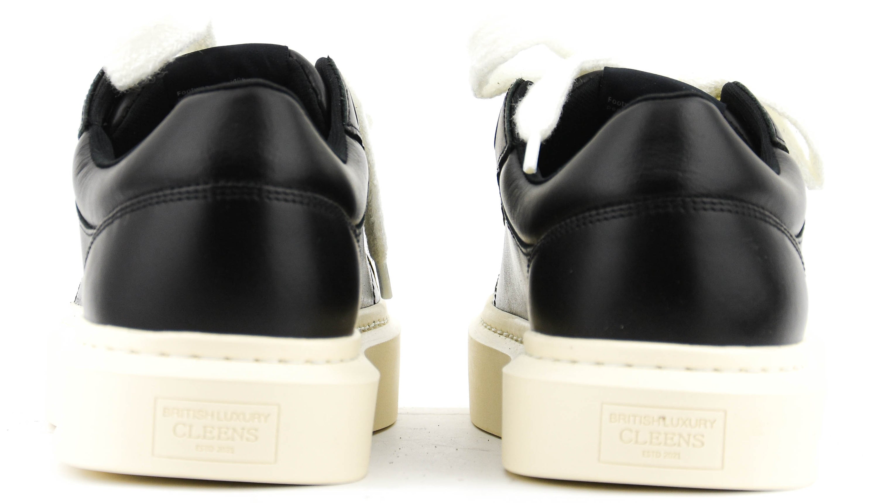 CLEENS ACE NOIR SNEAKER