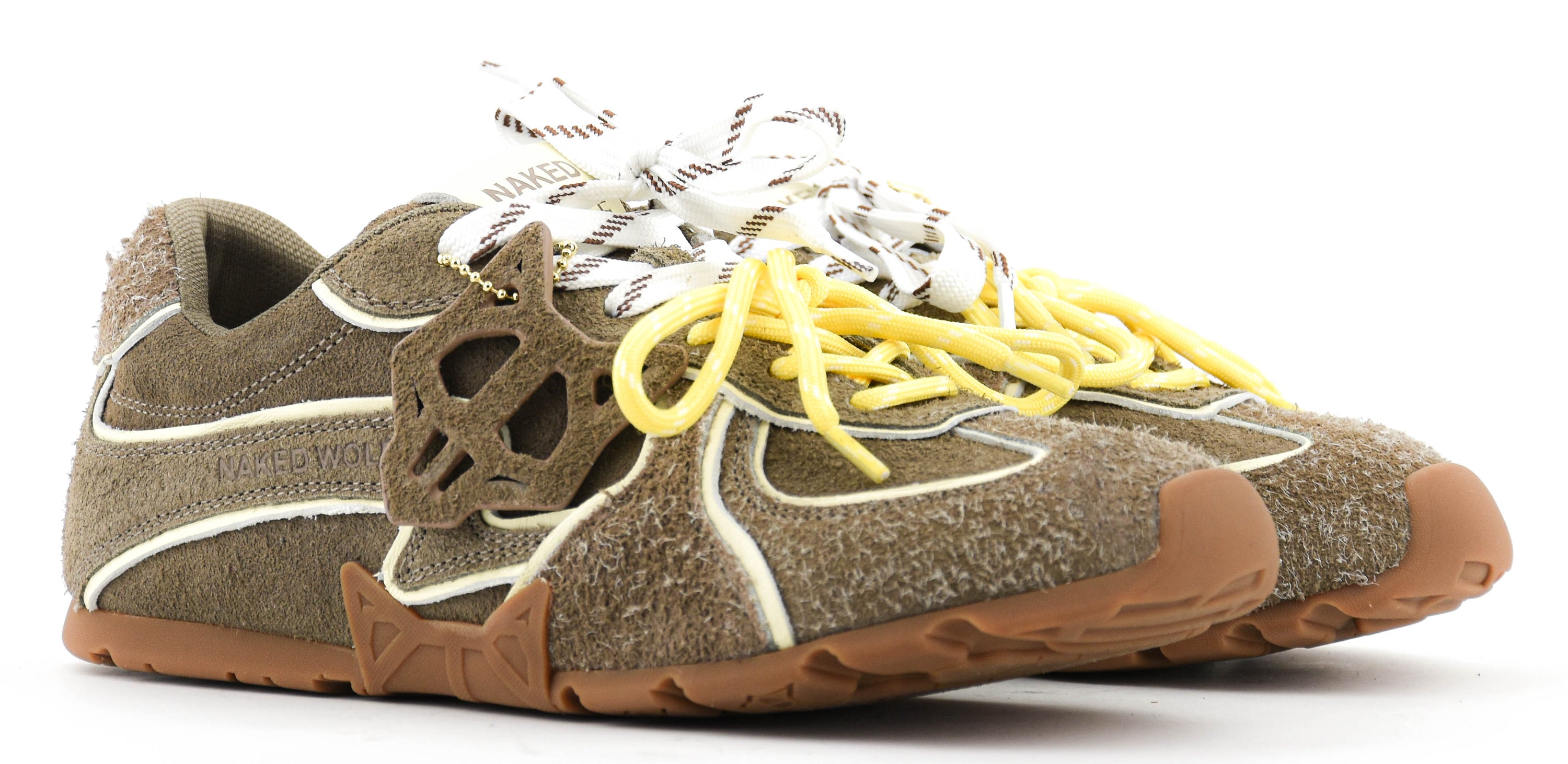 NAKED WOLFE ACE TAUPE SUEDE