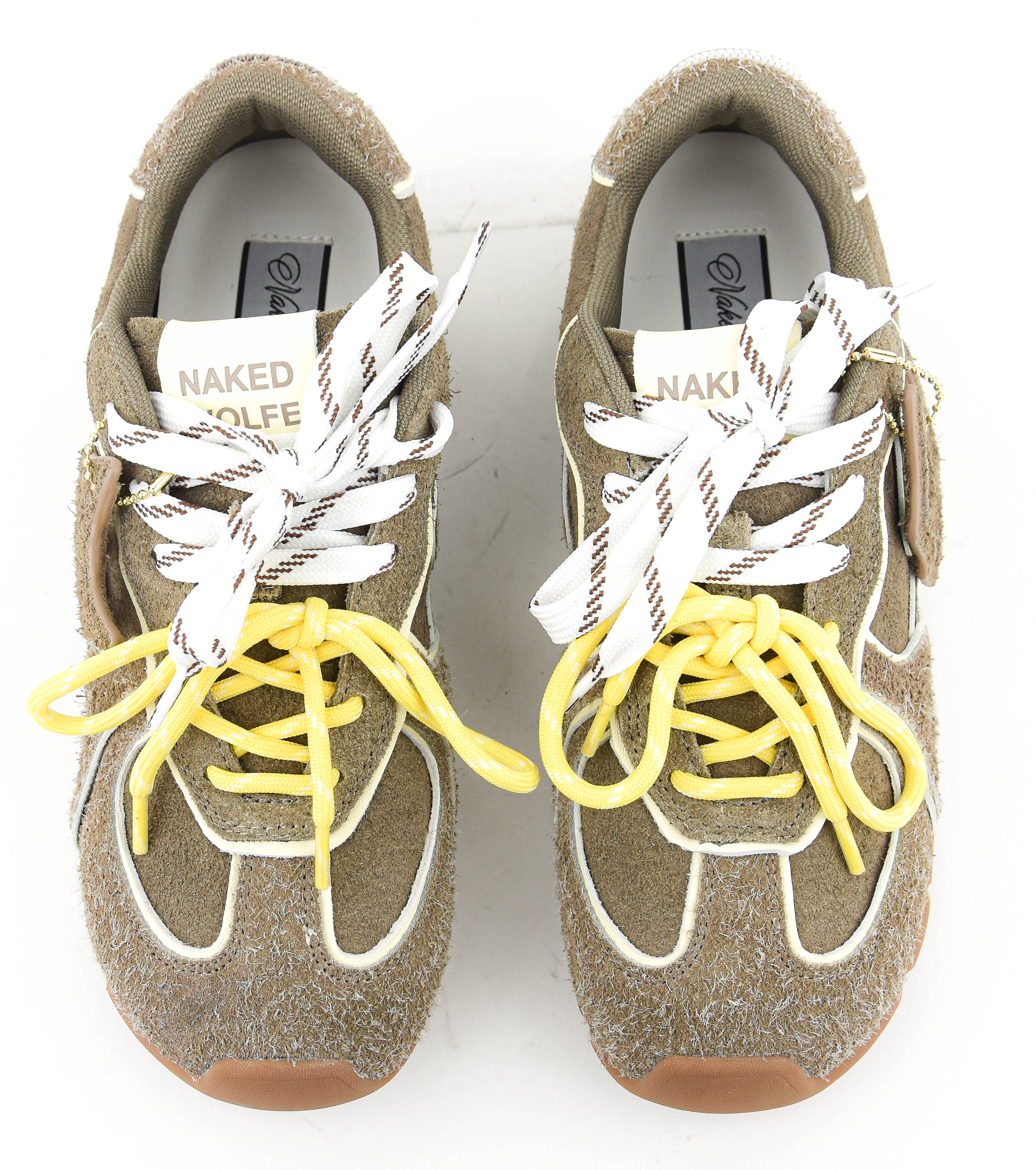 NAKED WOLFE ACE TAUPE SUEDE