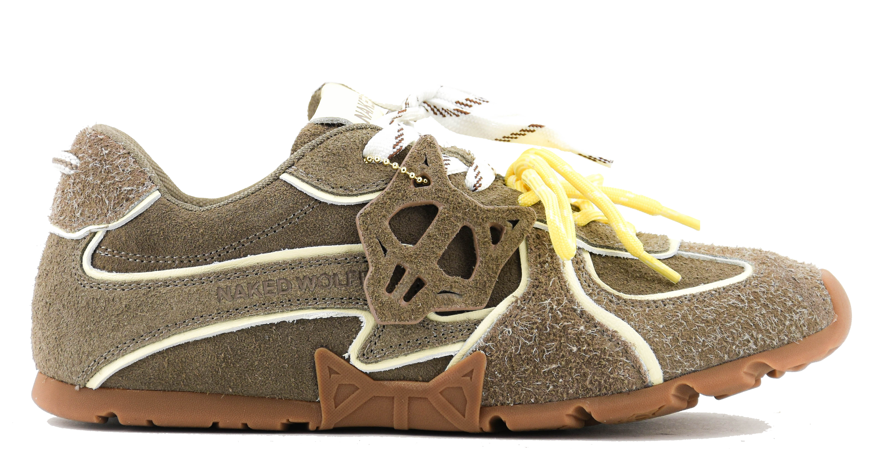 NAKED WOLFE ACE TAUPE SUEDE