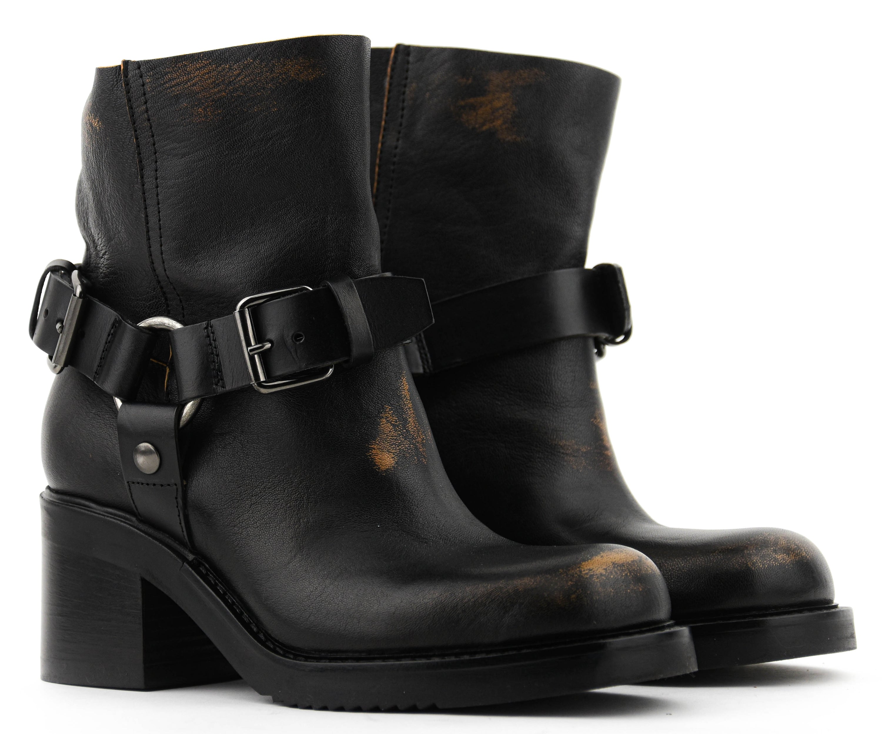 ELENA IACHI BOLD BOOTIE BOHEMIAN BLACK