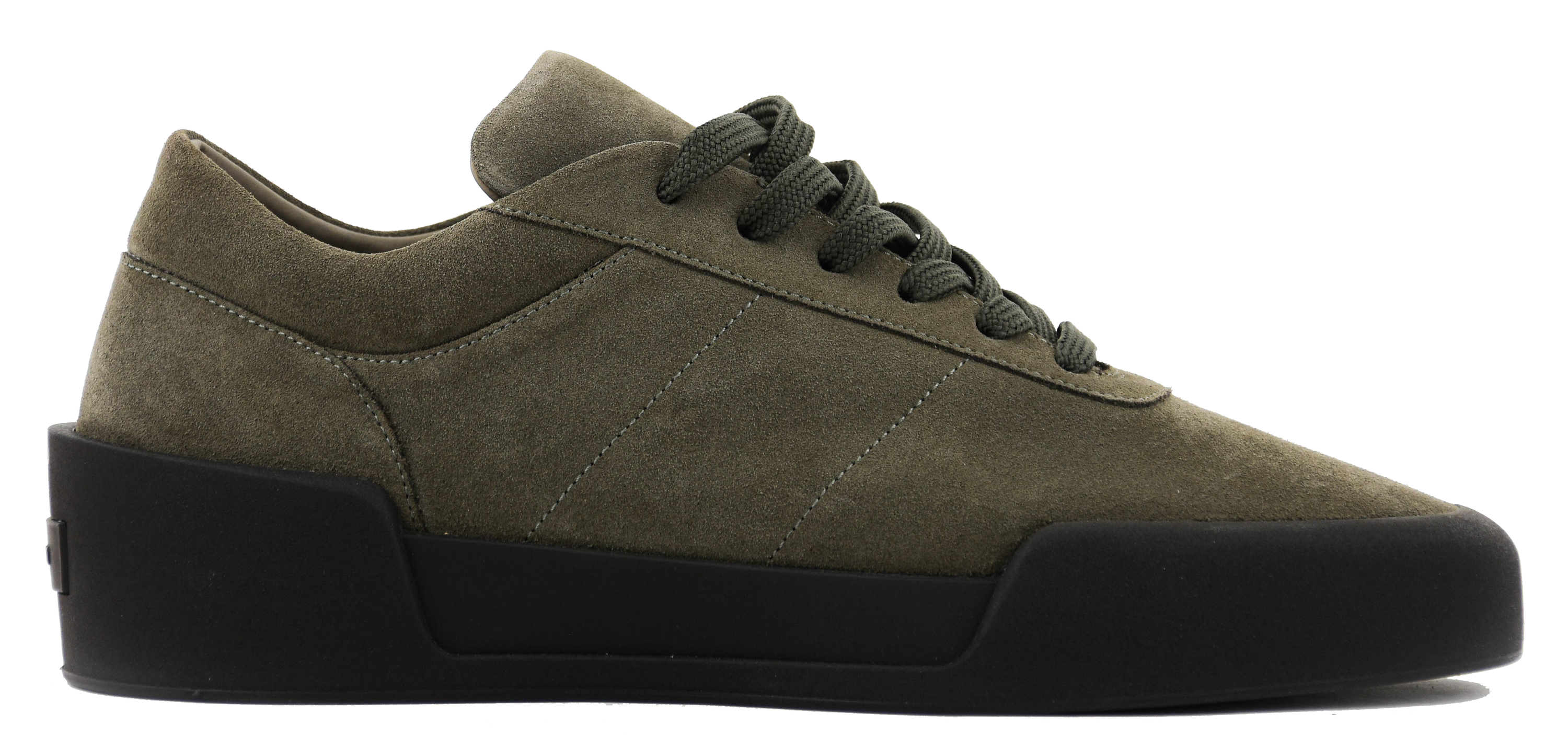 FEAR OF GOD AEROBIC SUEDE LOW WILLOW