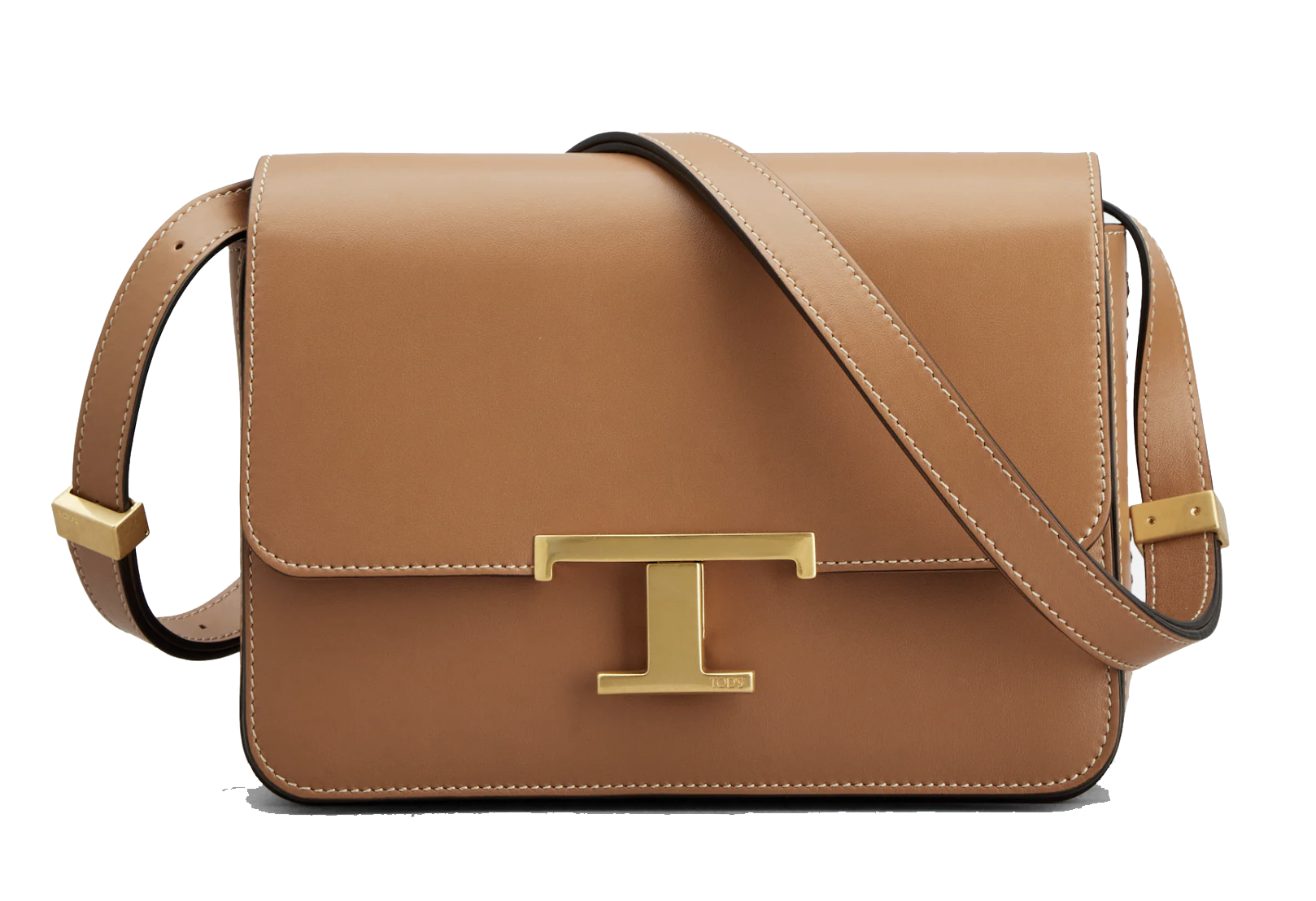 TODS T TIMELESS CROSSBODY BAG COGNAQ