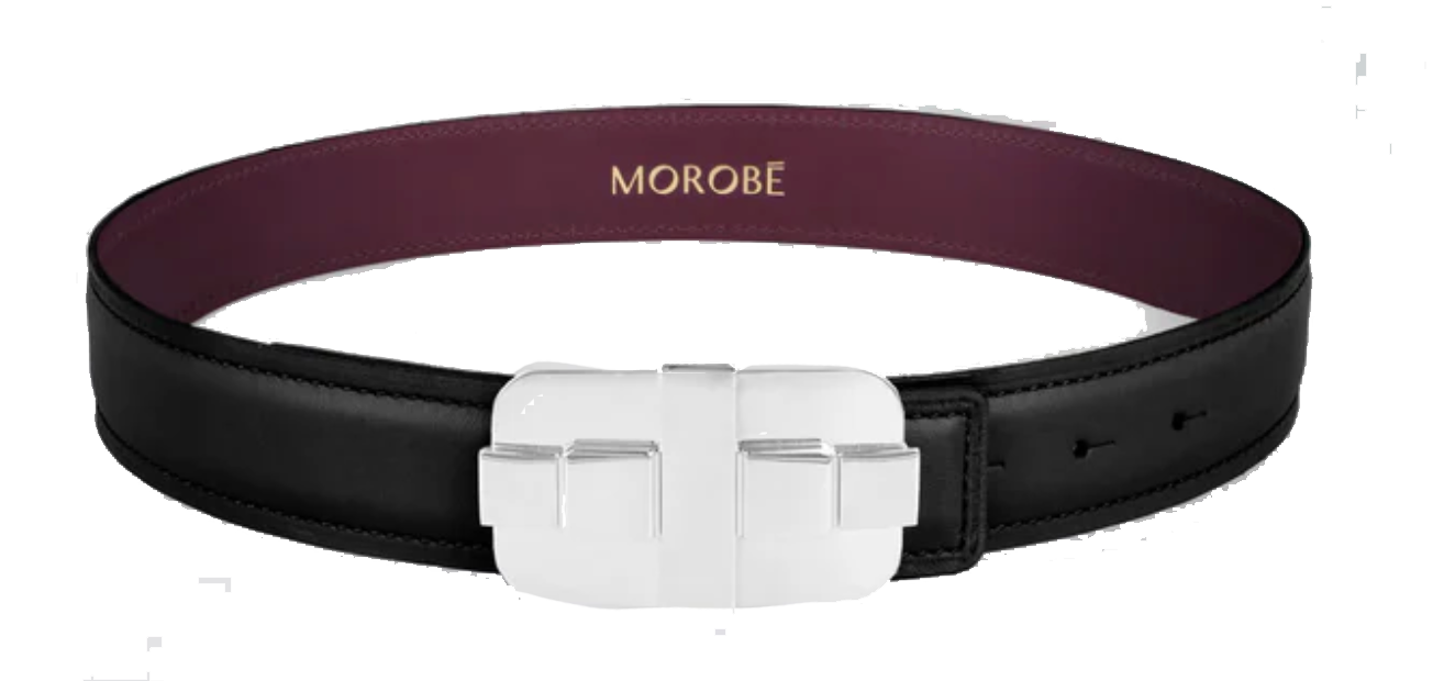MOROBE LA CEINTURE 32/01BLACK SILVER