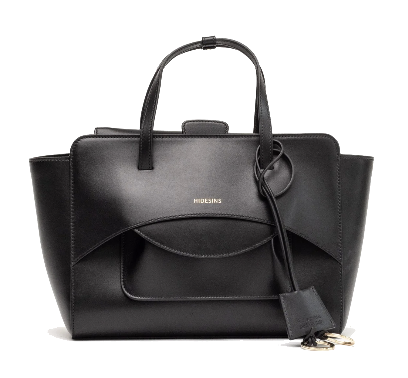 HIDESINS BAG FLAP M BLACK