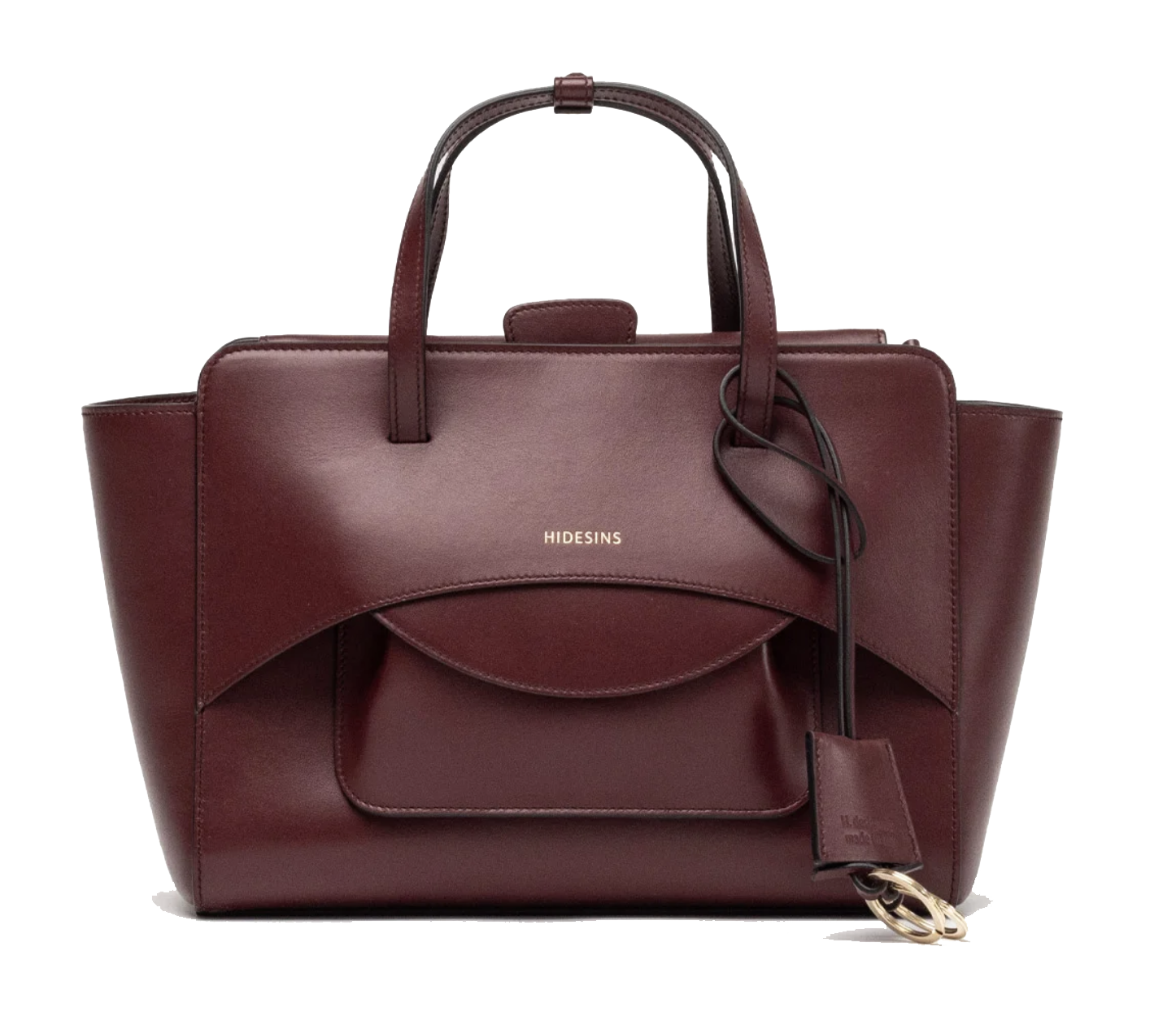 HIDESINS BAG FLAP M WINE