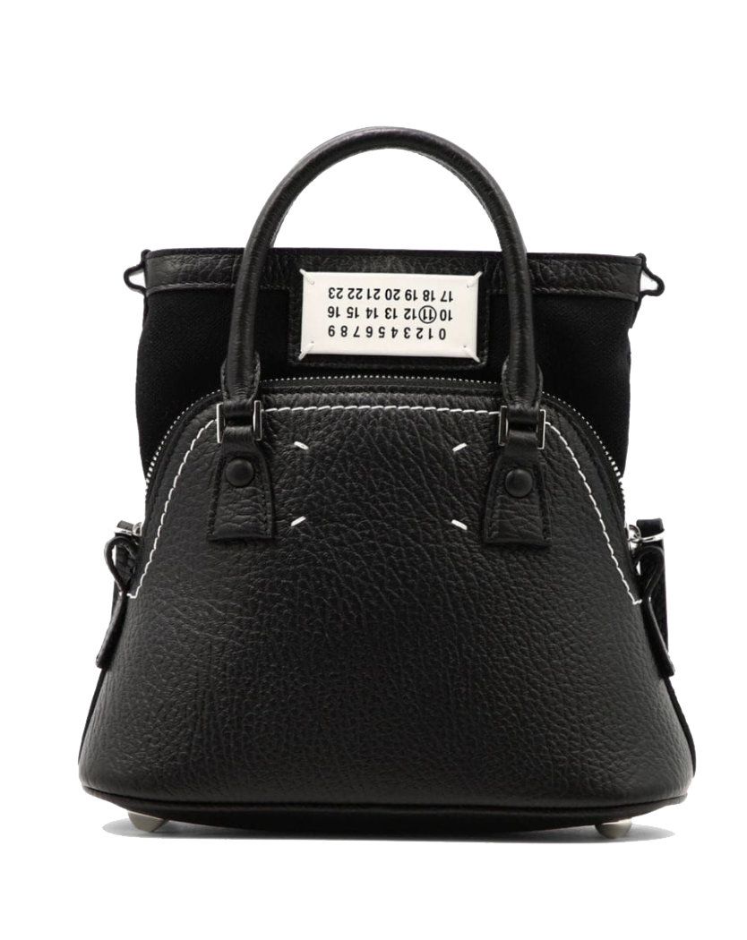 【関税&送料込】Maison Margiela 5Ac Classique Maison Margiela 5AC Classique ハンドバッグ M | ブラック