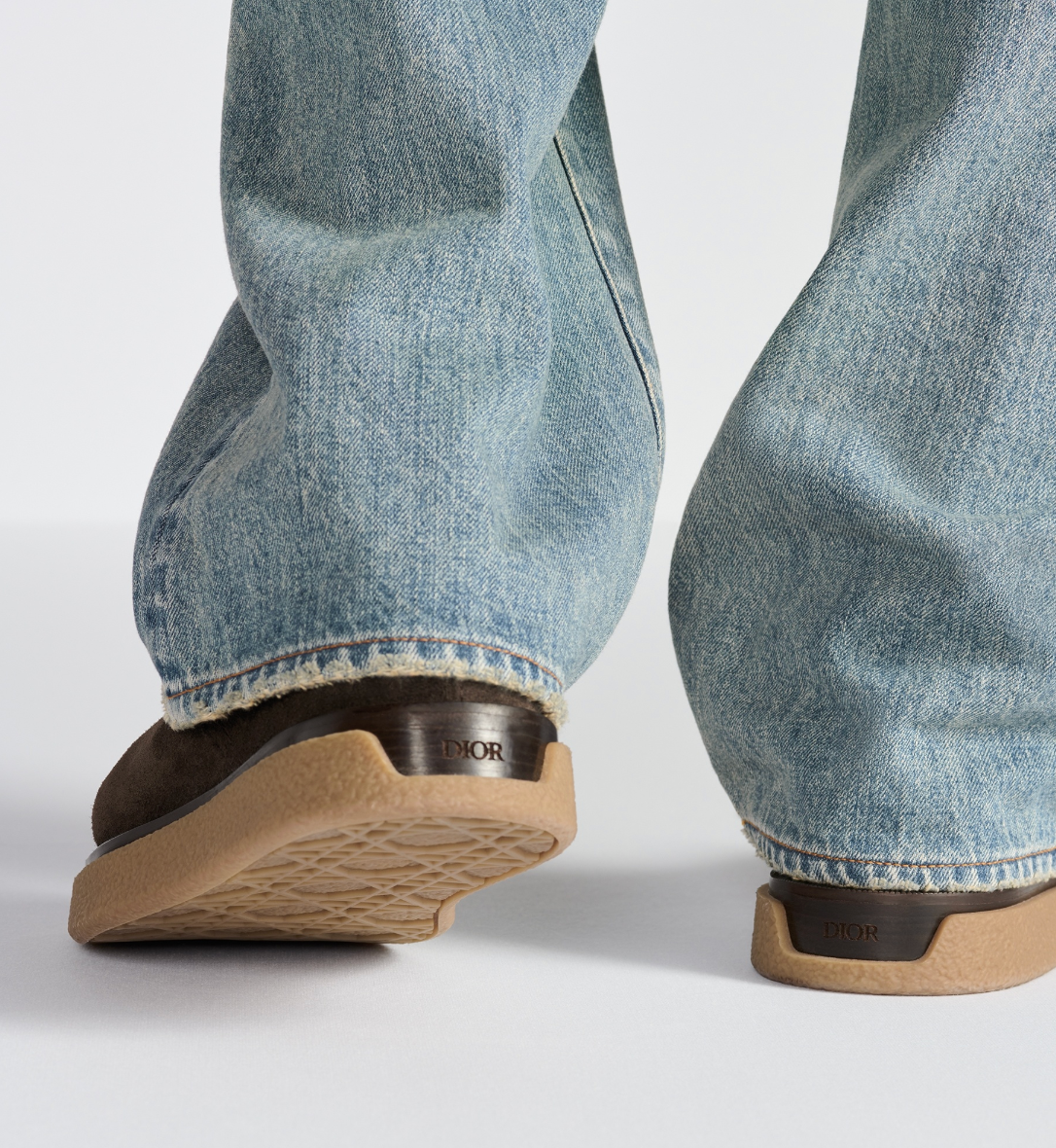 DIOR SAHARA DESERT BOOT DARK BROWN