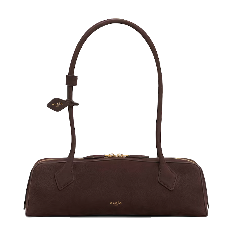 ALAIA TECKEL MEDIUM BRUN NABUK
