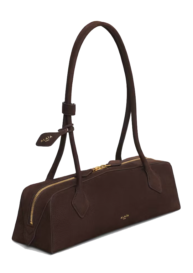 ALAIA TECKEL MEDIUM BRUN NABUK