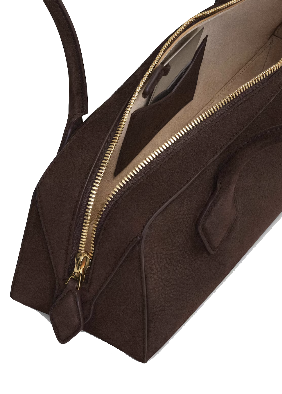 ALAIA TECKEL MEDIUM BRUN NABUK