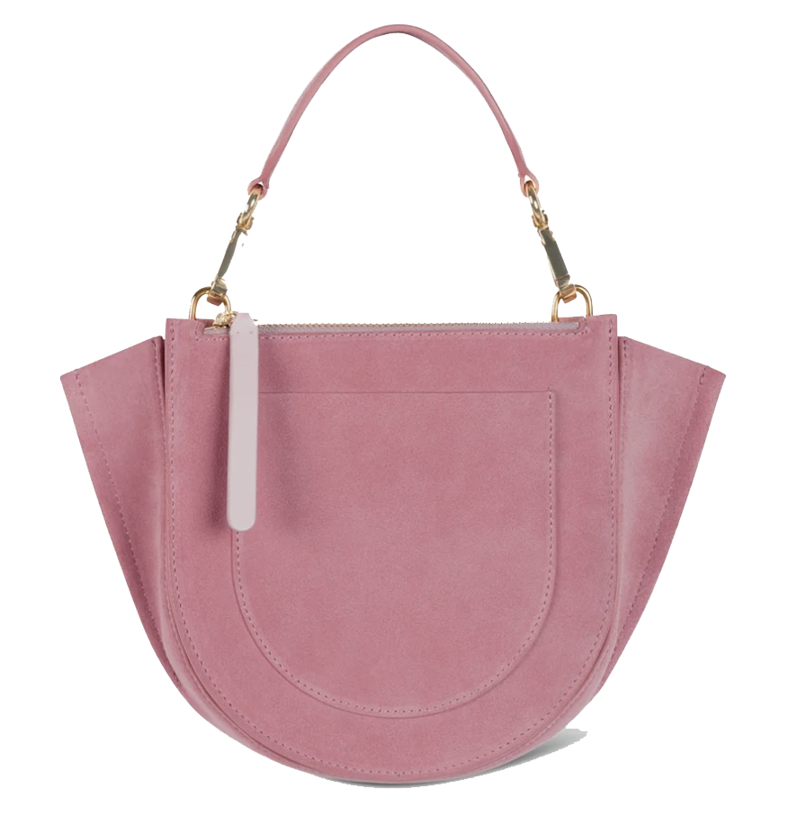 WANDLER HORTENSIA MINI APRICOT SUEDE