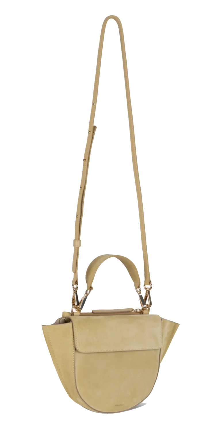 WANDLER HORTENSIA MINI SANDY SUEDE