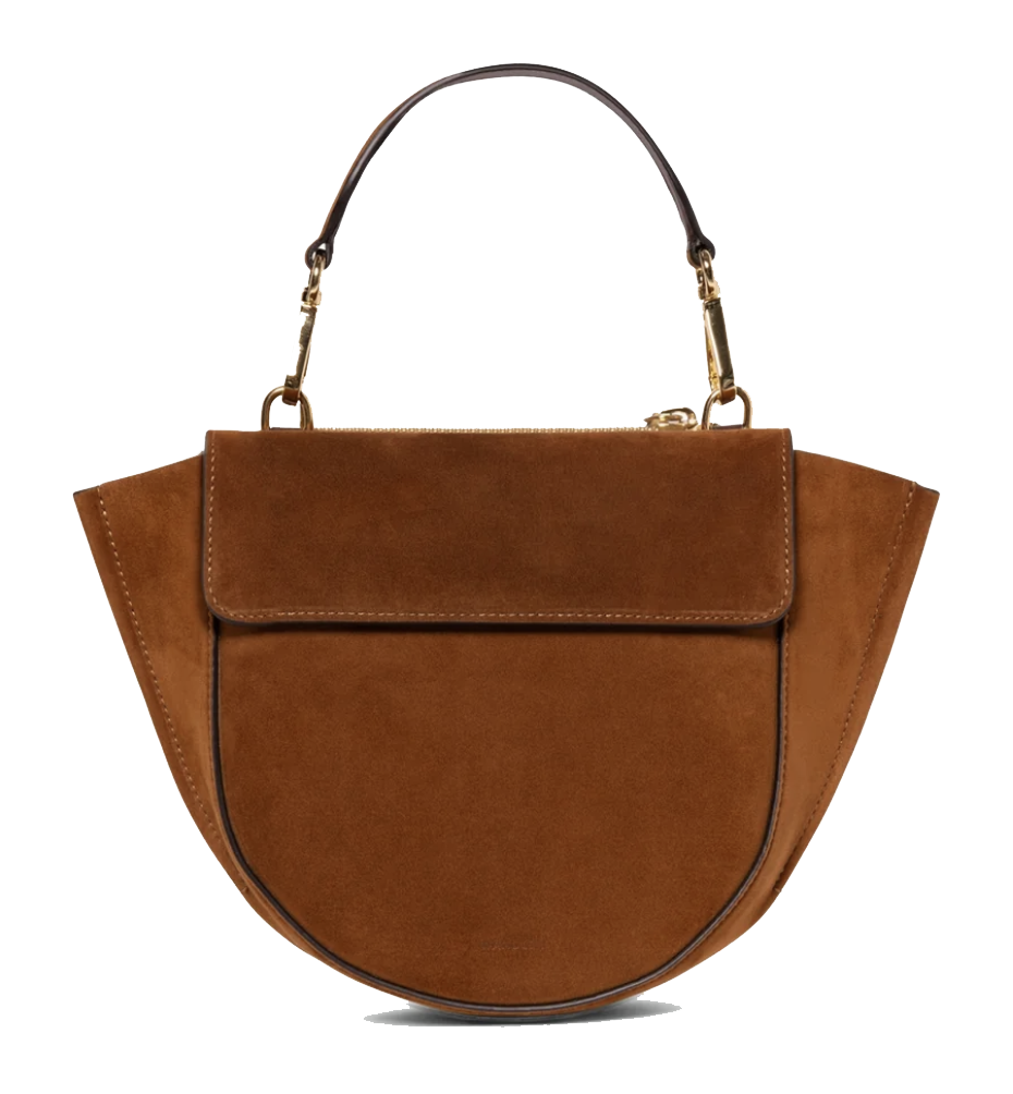 WANDLER HORTENSIA MINI TAN SUEDE