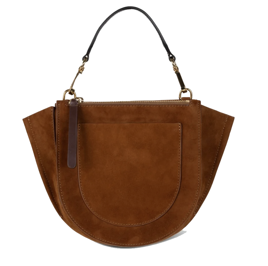 WANDLER HORTENSIA MINI TAN SUEDE