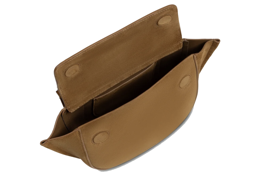 WANDLER HORTENSIA MINI COGNAC SUEDE