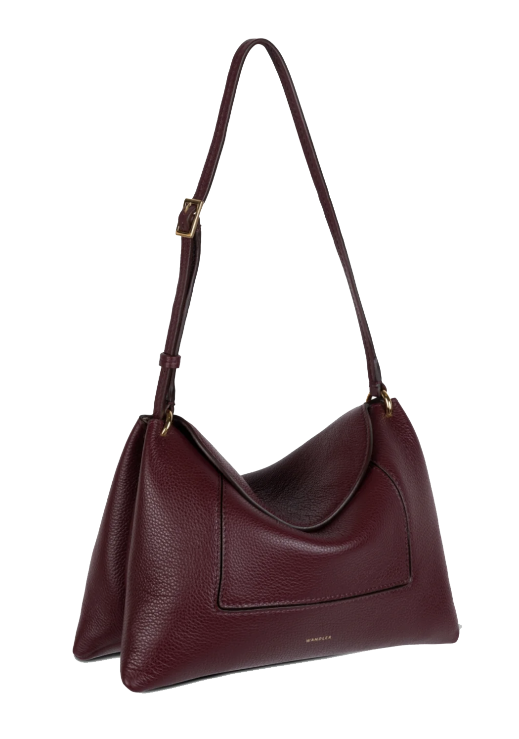 WANDLER PENELOPE SLOUCH BAG ACAI RUST