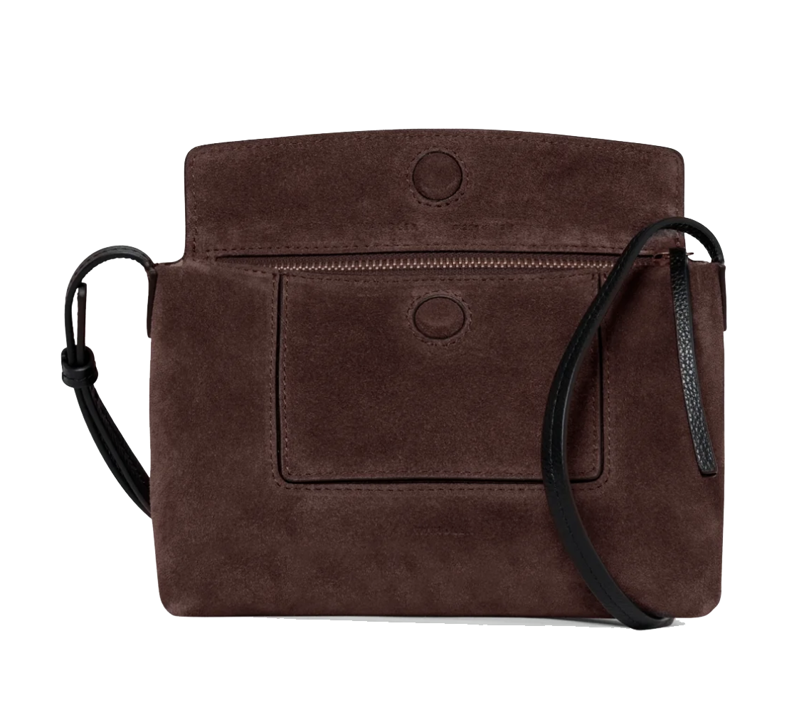 WANDLER PENELOPE SLOUCH MINI ACAI SUEDE