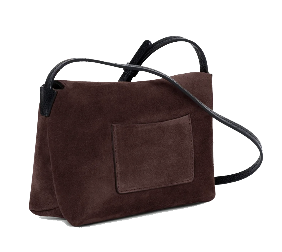 WANDLER PENELOPE SLOUCH MINI ACAI SUEDE