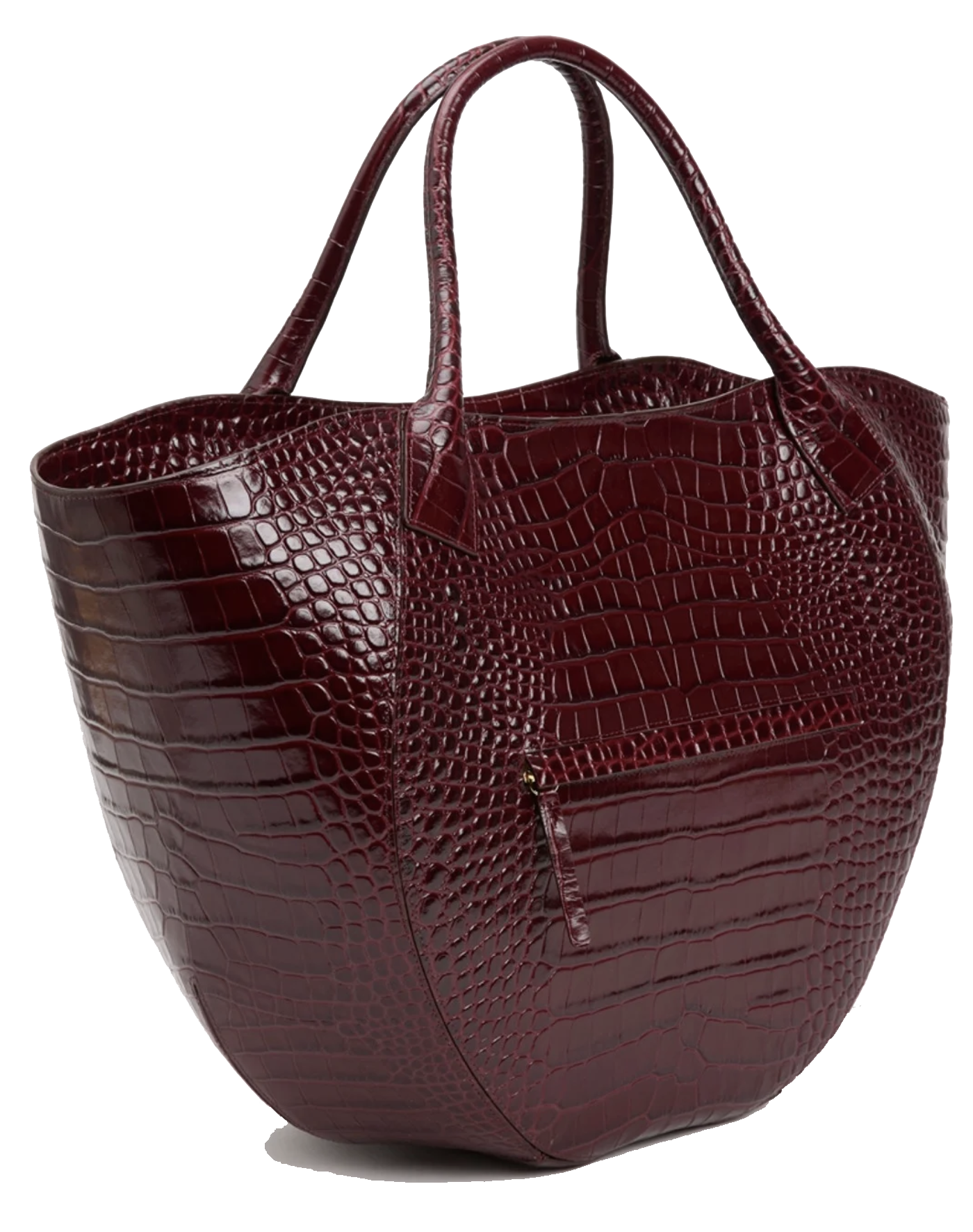 WANDLER HORTENSIA SHOPPER BORDO CROC