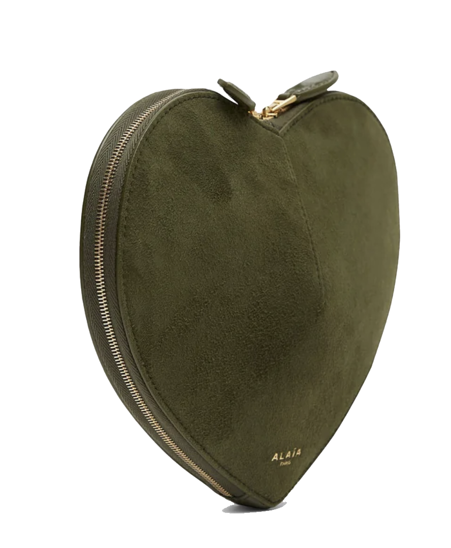 ALAIA LE COEUR OLIVE