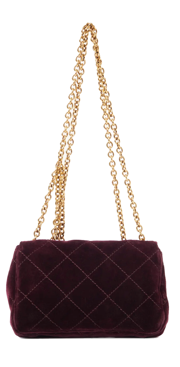 CHLOE HERITAGE SMALL CROSSBODY BORDO