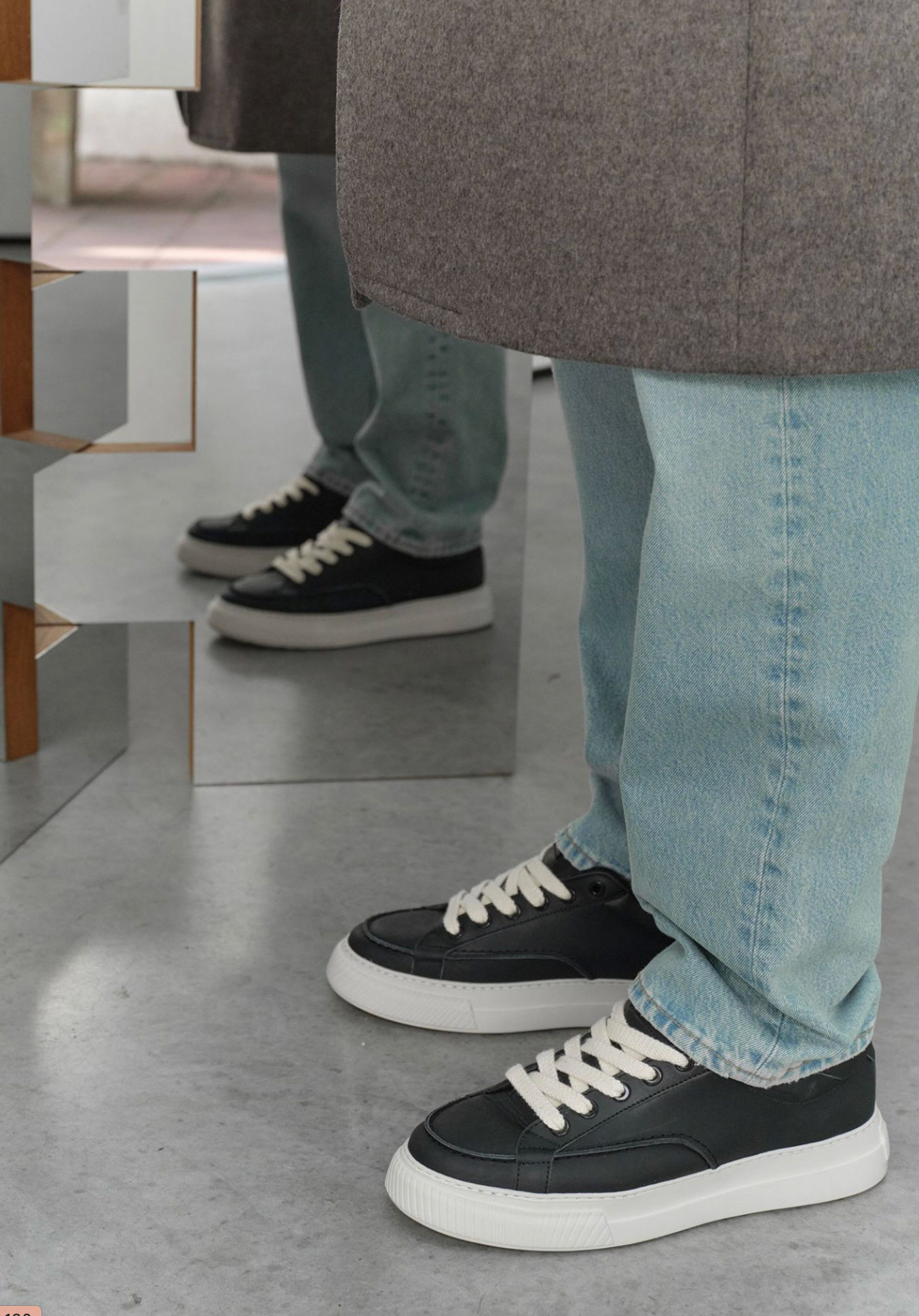 NUBIKK CALDERA TORA BLACK LEATHER