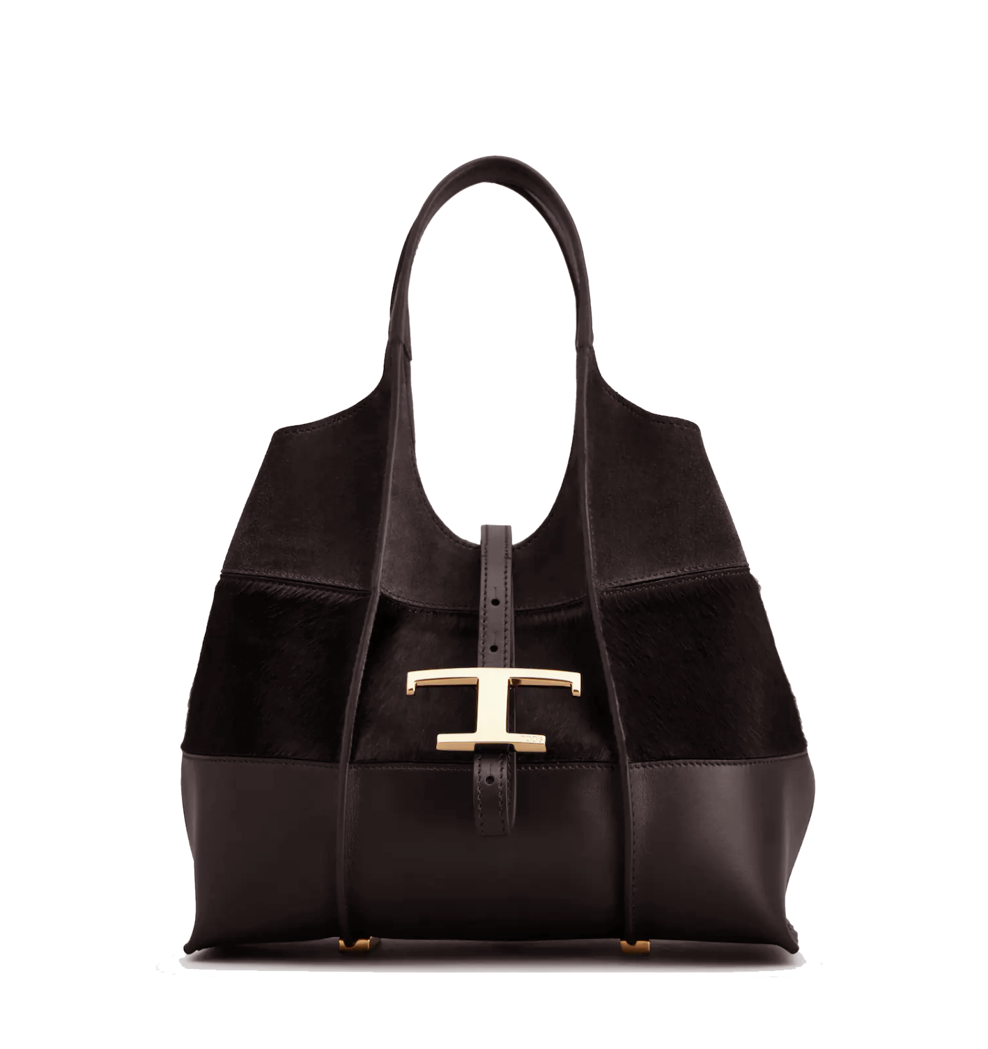 TOD'S T TIMELESS SHOPING BAG BROWN