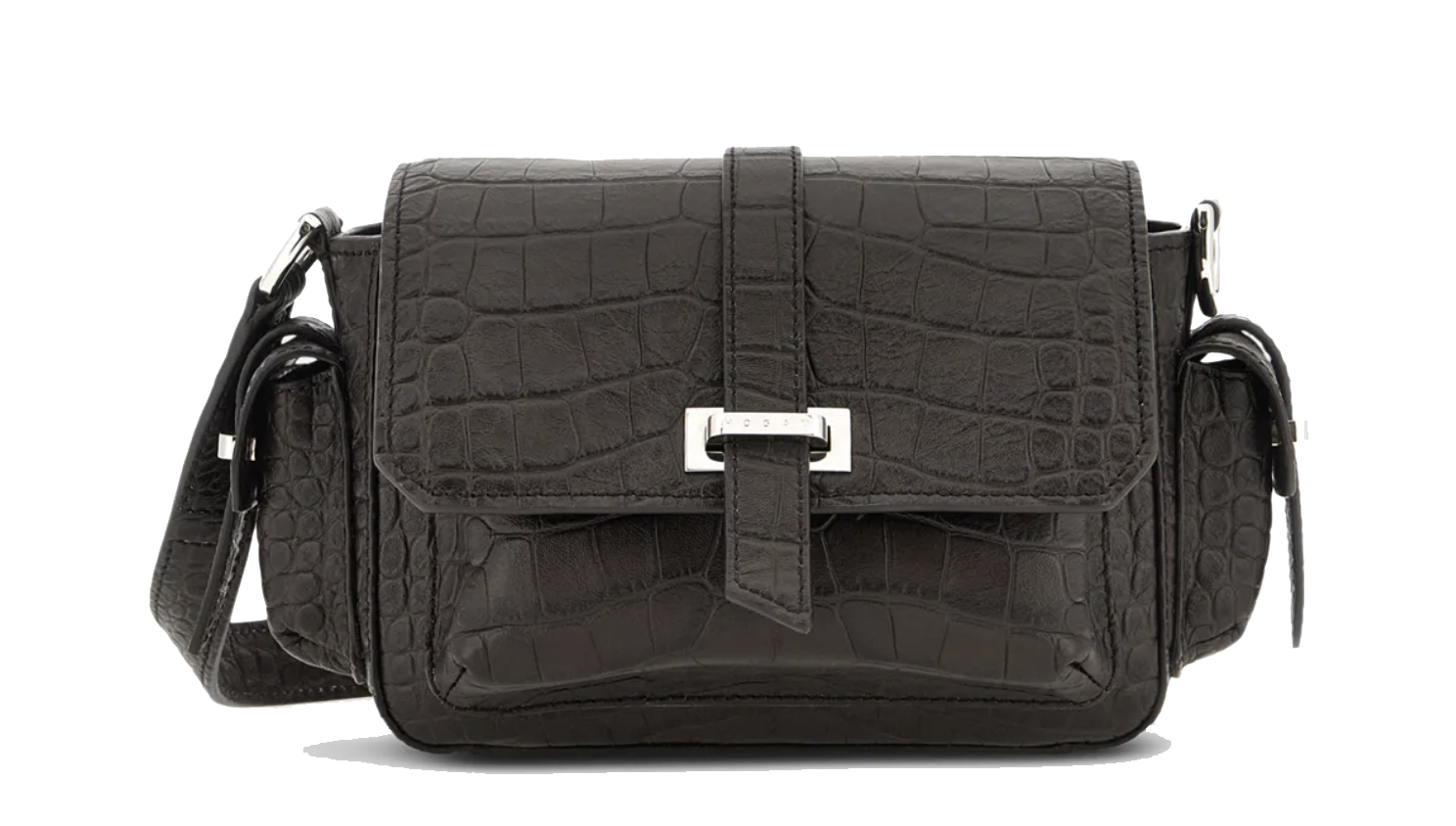 HOGAN FLAP BAG SMALL BROWN
