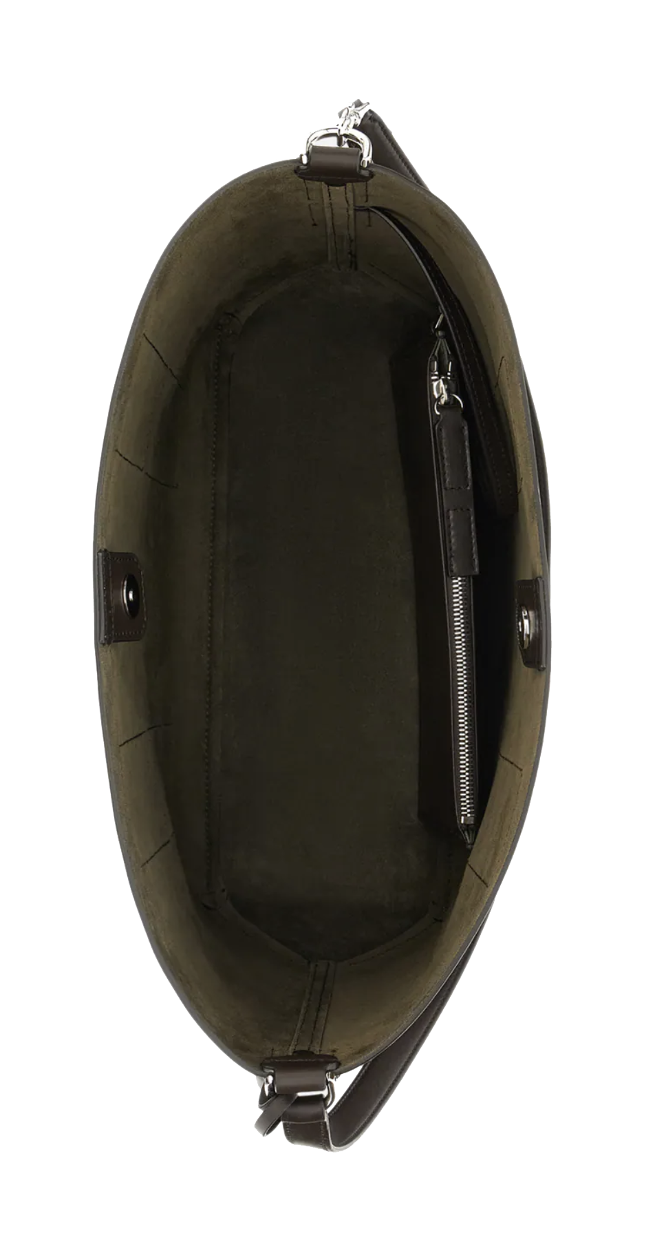 HOGAN HOCKET HOBO BAG MEDIUM BROWN
