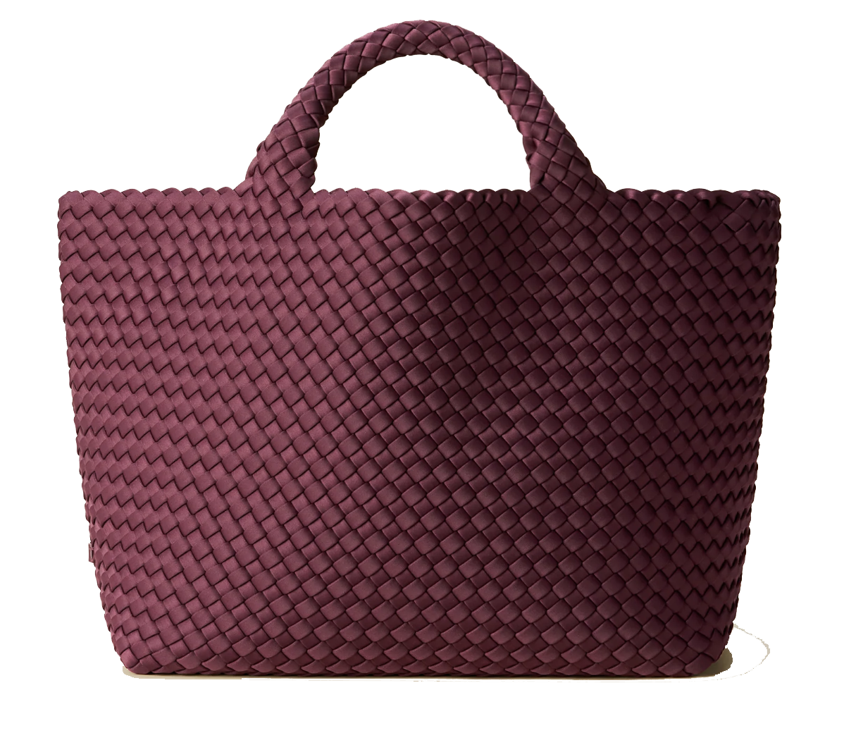 NAGHEDI ST.BARTHS MEDIUM TOTE BORDEAUX