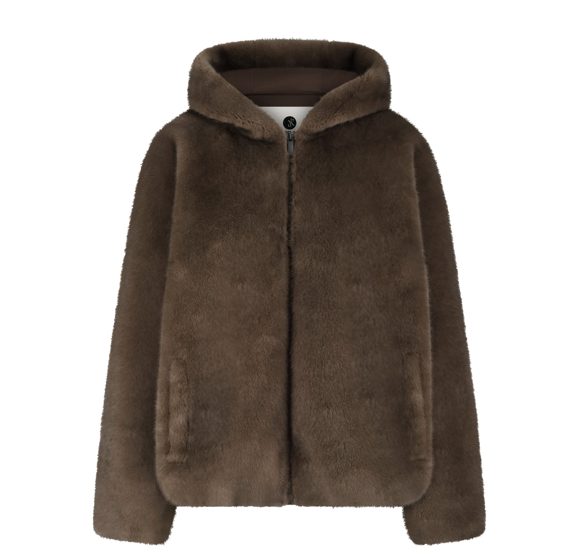ALTER EGO JADA FAUX MINK COFFEE