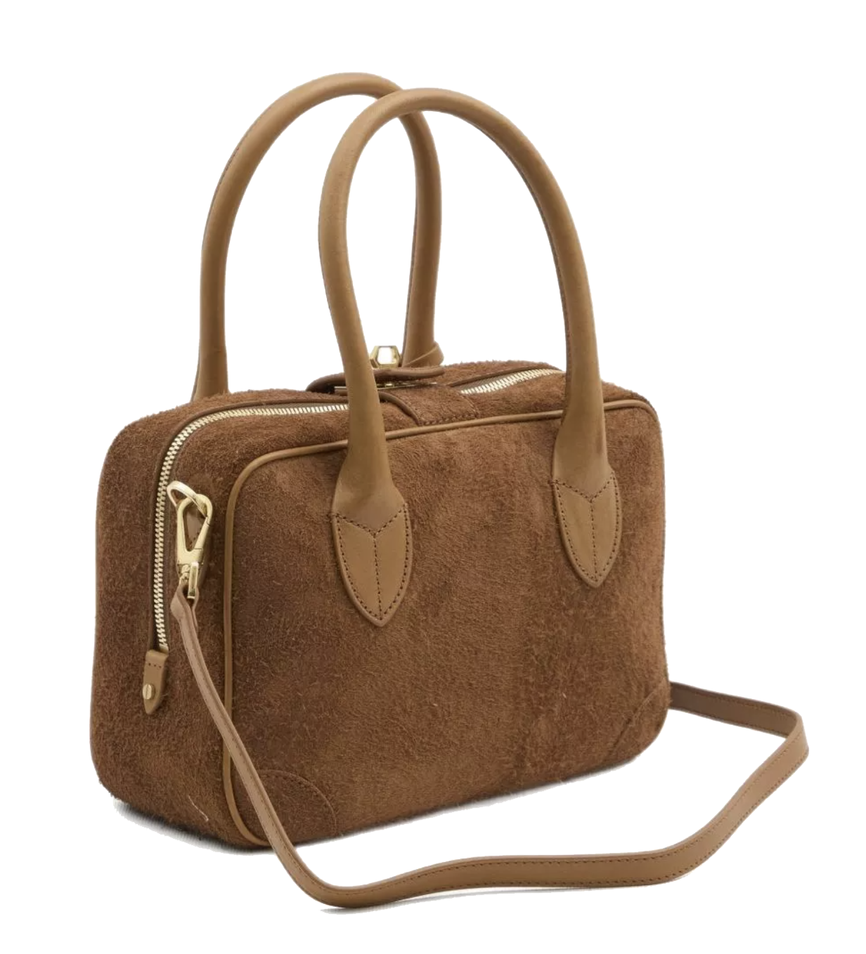 GOLDEN GOOSE VITA BAG CUOIO