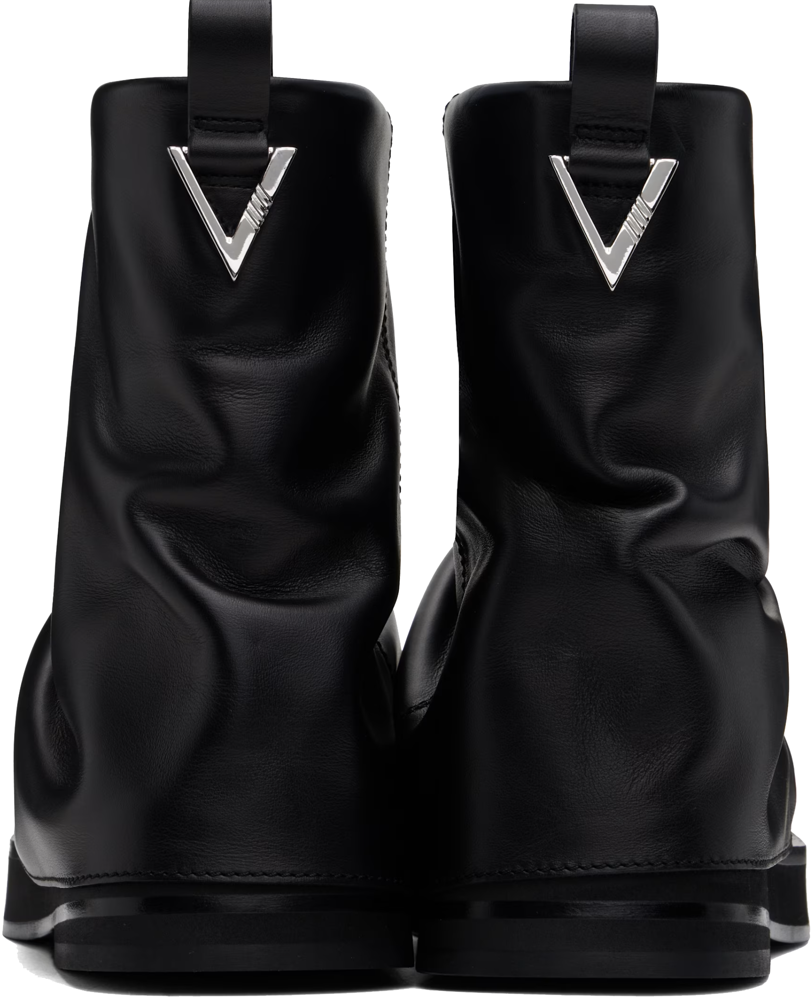 THE ATTICO MINI ROBIN COMBAT black
