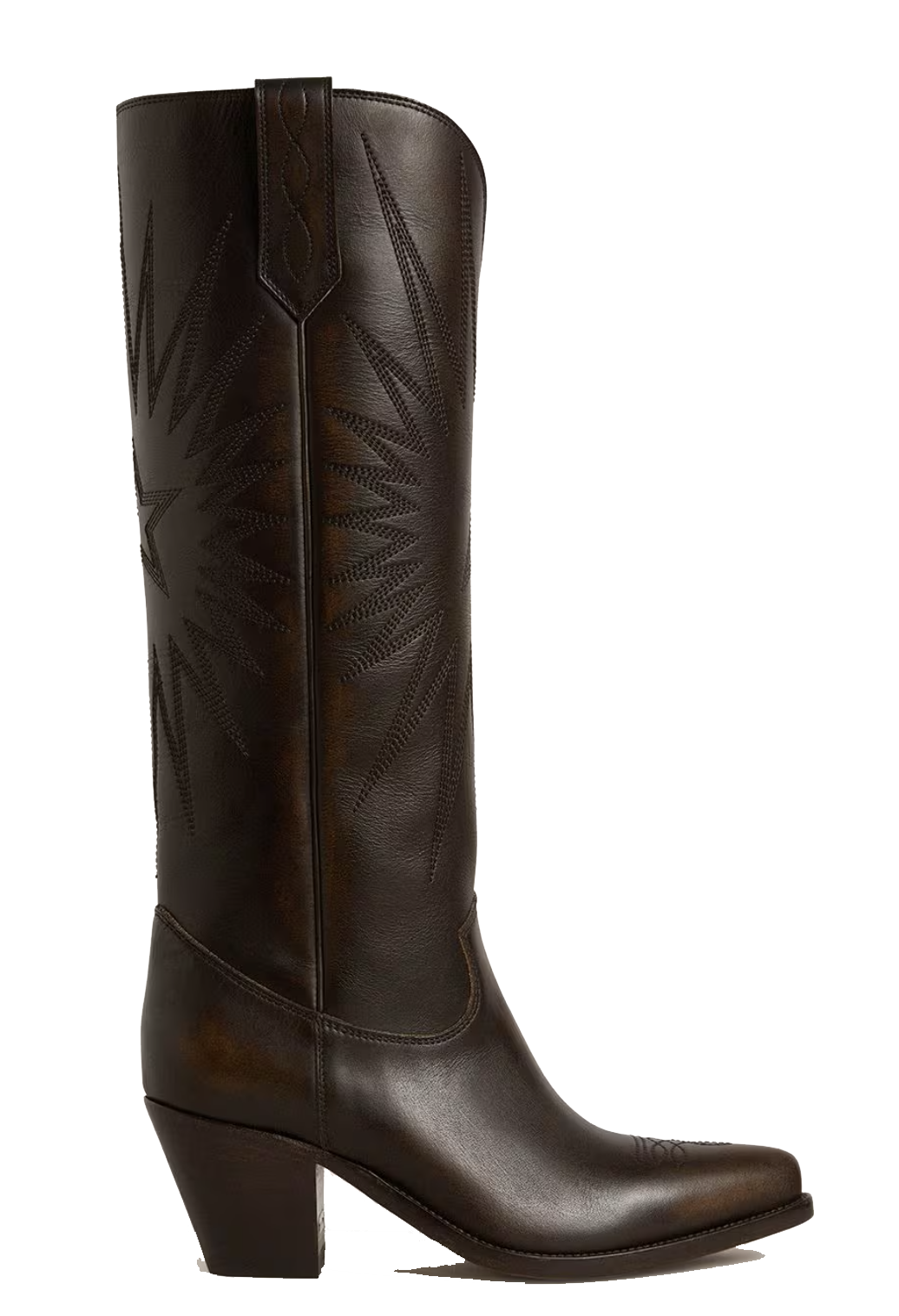 GOLDE GOOSE '70 S WISH STAR DARK BROWN