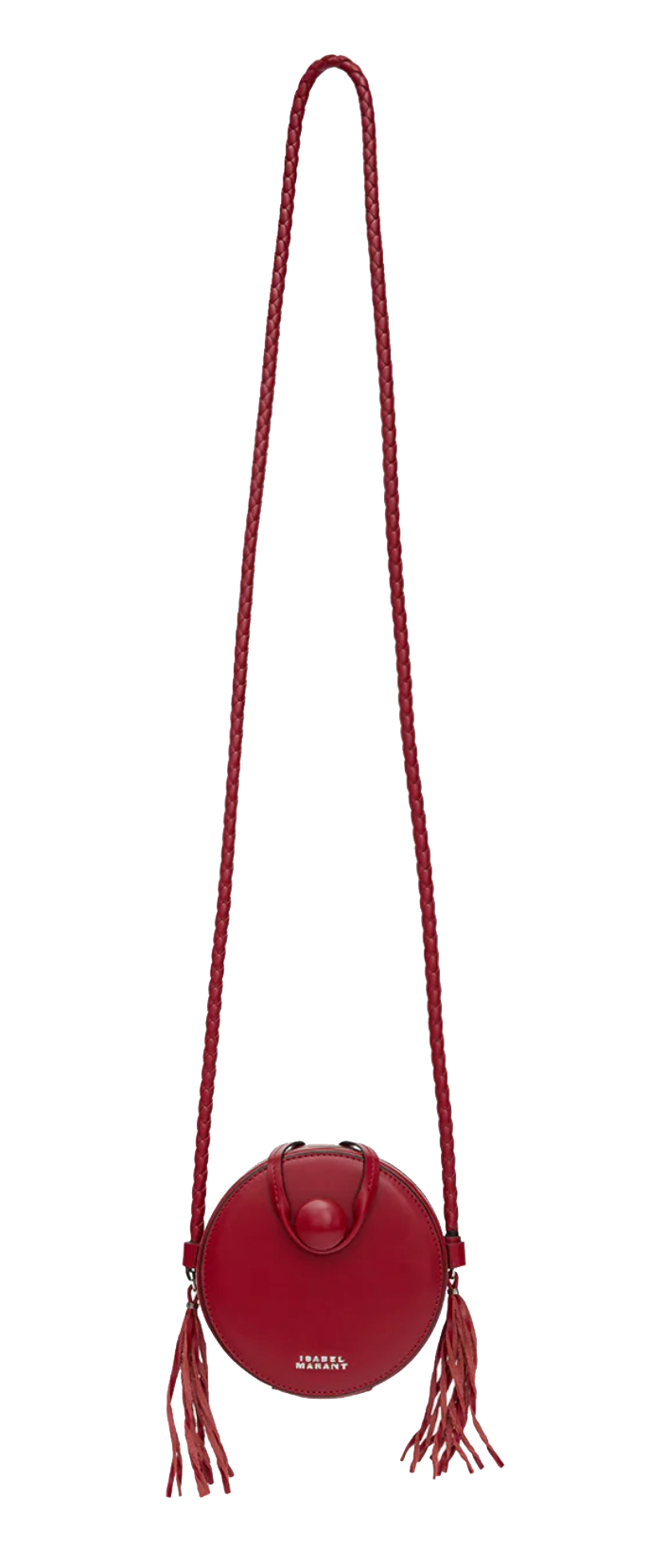 ISABEL MARANT HOUNA MINI BAG RED