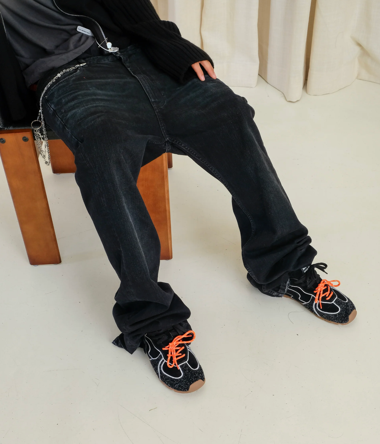 NAKED WOLFE ACE BLACK SUEDE