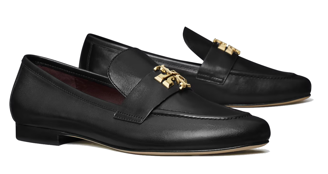 TORY BURCH ELEANOR LOAFER DARK BLACK