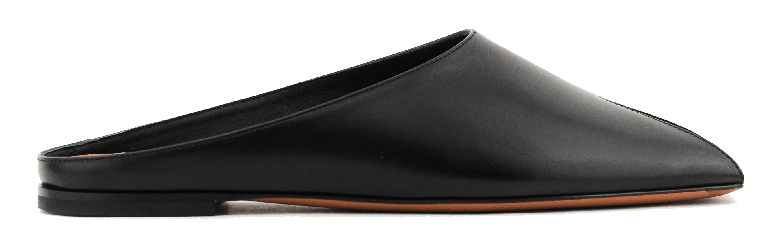 ALAIA OPEN MULES BLACK