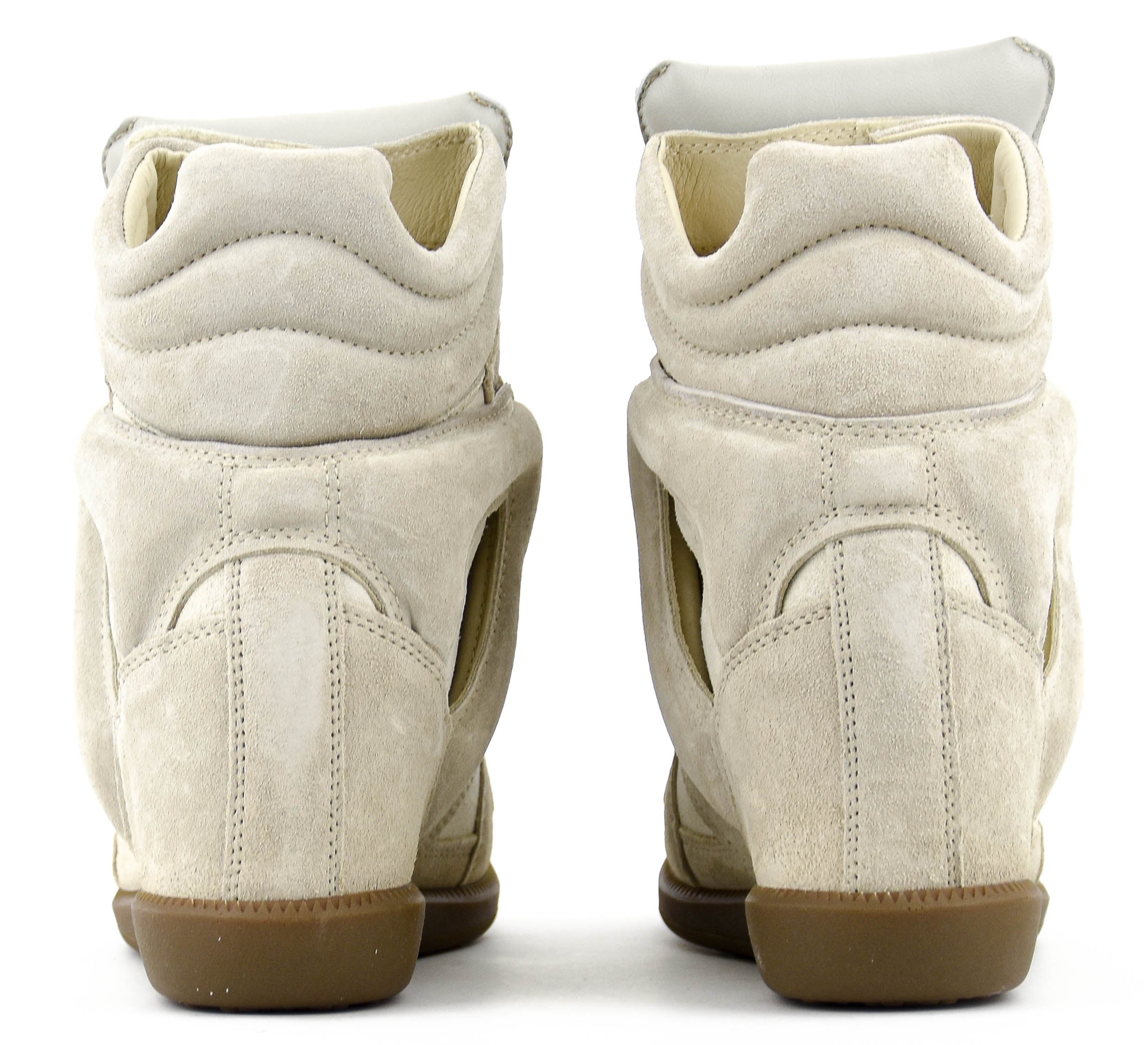 ISABEL MARANT BECKETT SNEAKER ECRU
